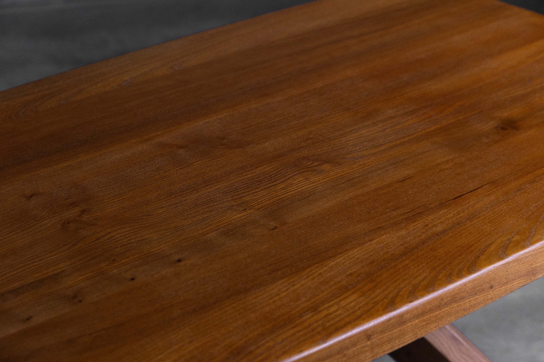 Architectural dining table designed by Pierre Chapo