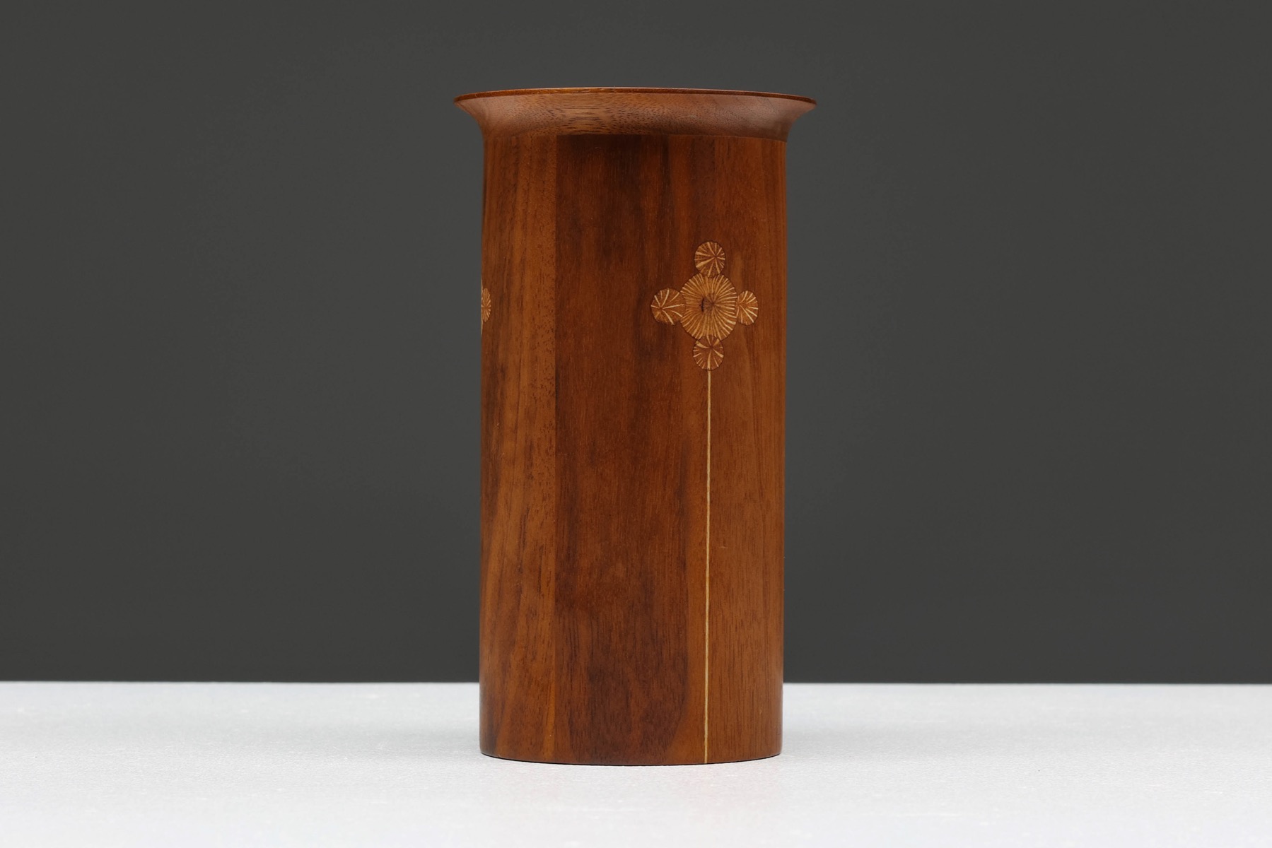 Artist Roger Sloan wooden sculpture
