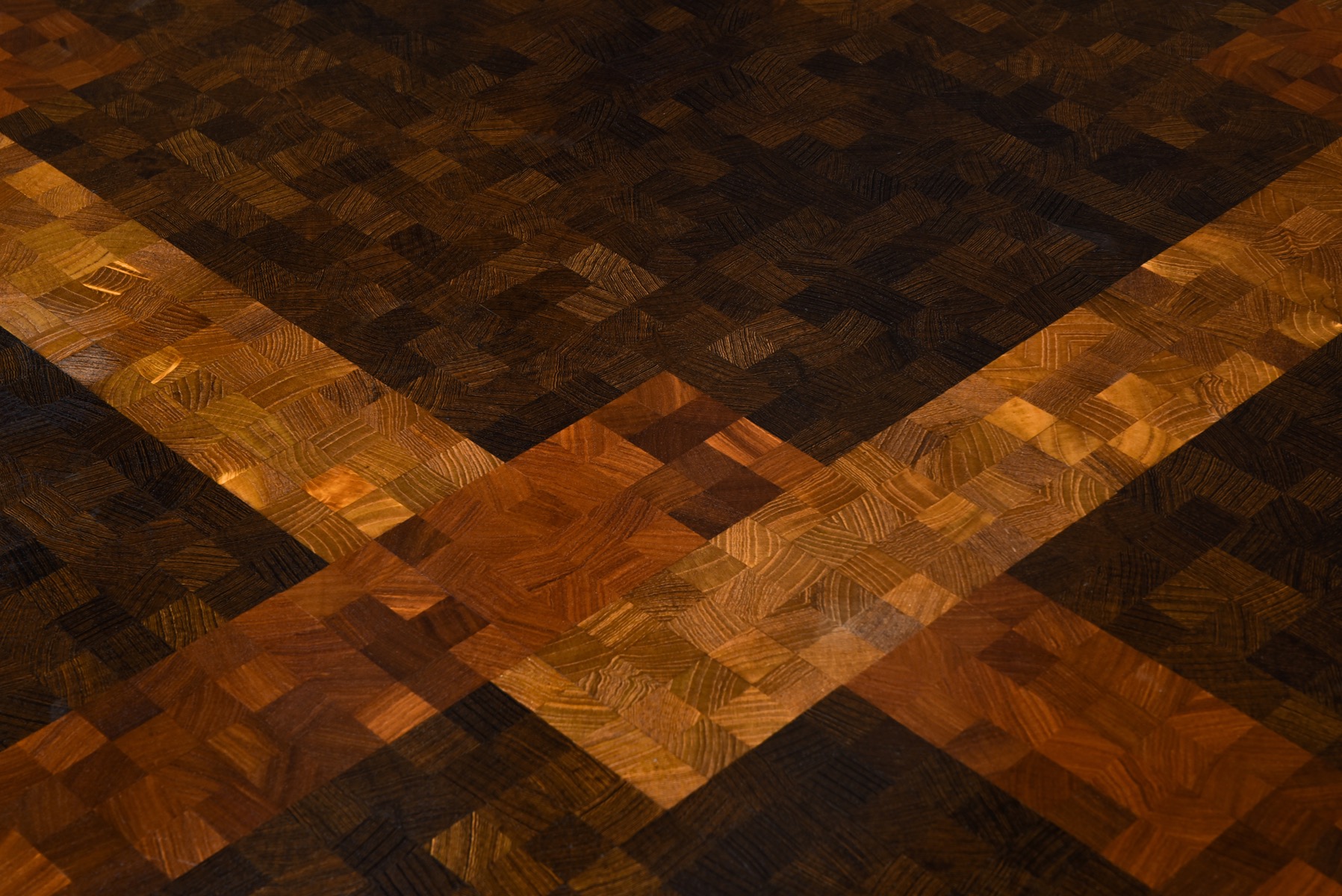 Designer coffee table by Middelboe and Lindum in mosaic