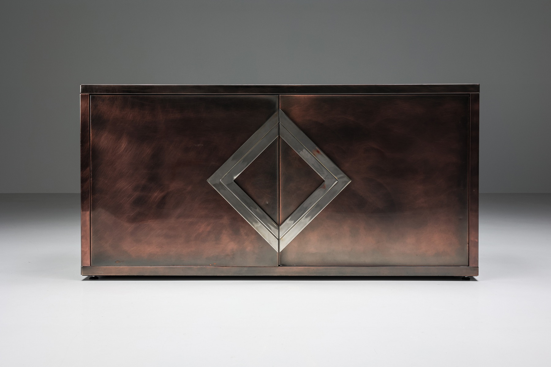 Designer bronze credenza in Maison Jansen style