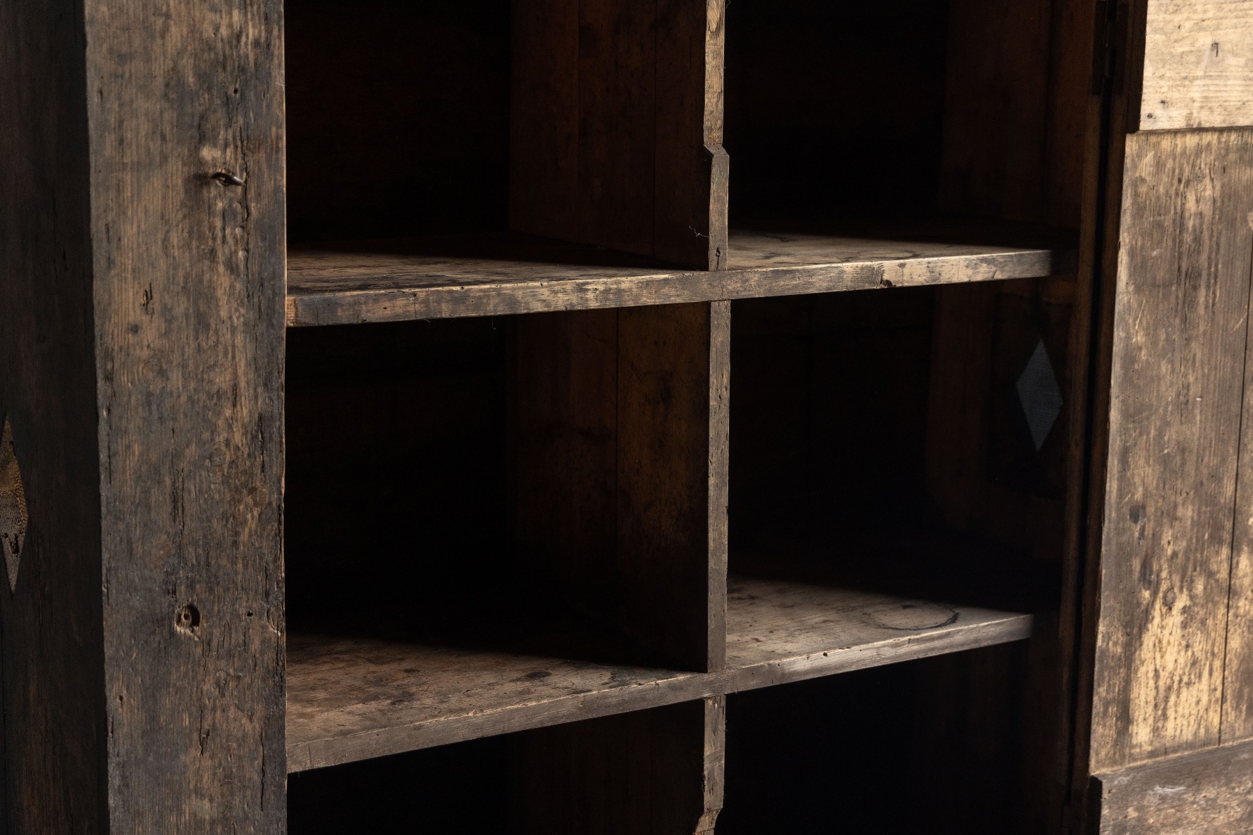 Vernacular wooden cabinet early 1800s
