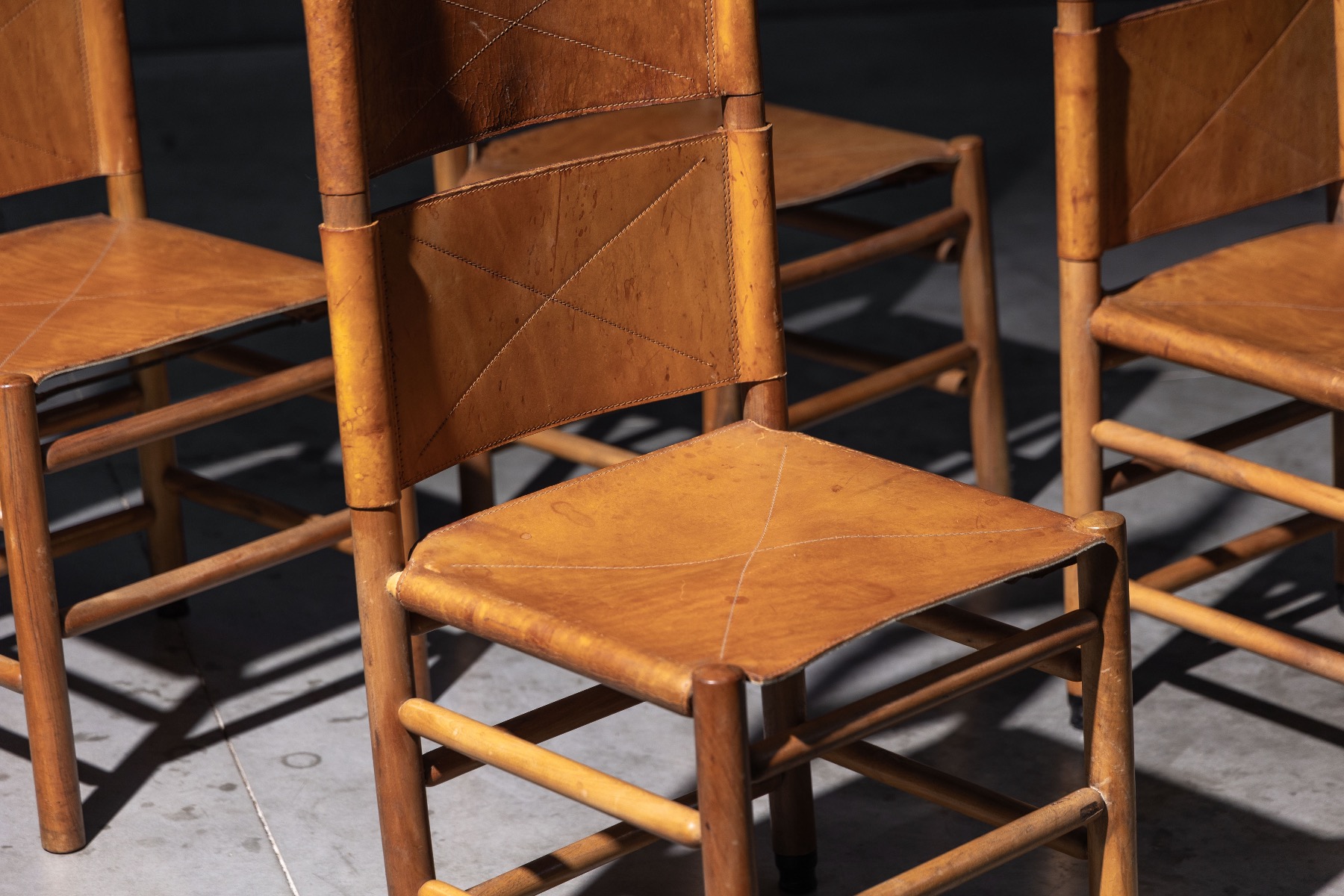 Authentic Bernini Kentucky chair from the 1980s