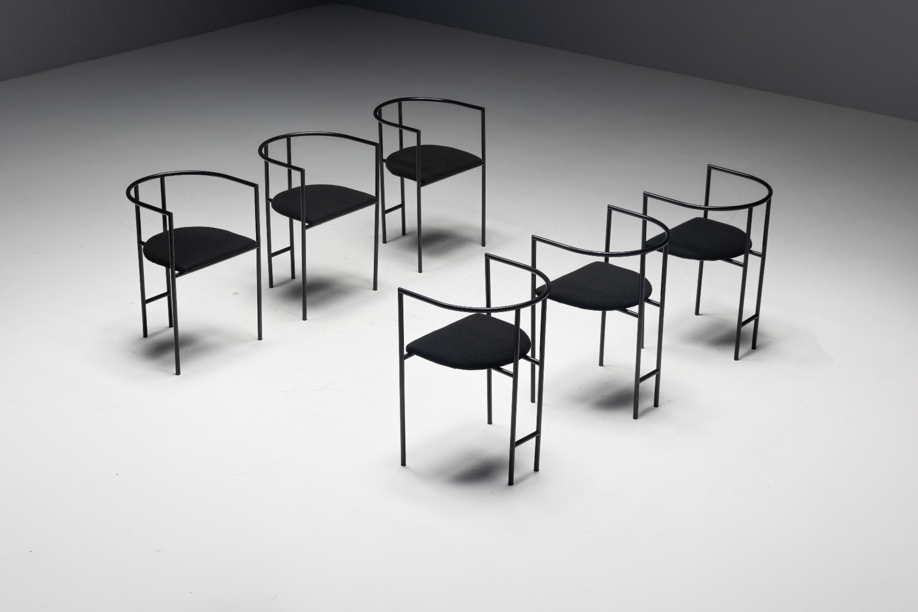 Italian postmodern Tokyo armchairs 1980s