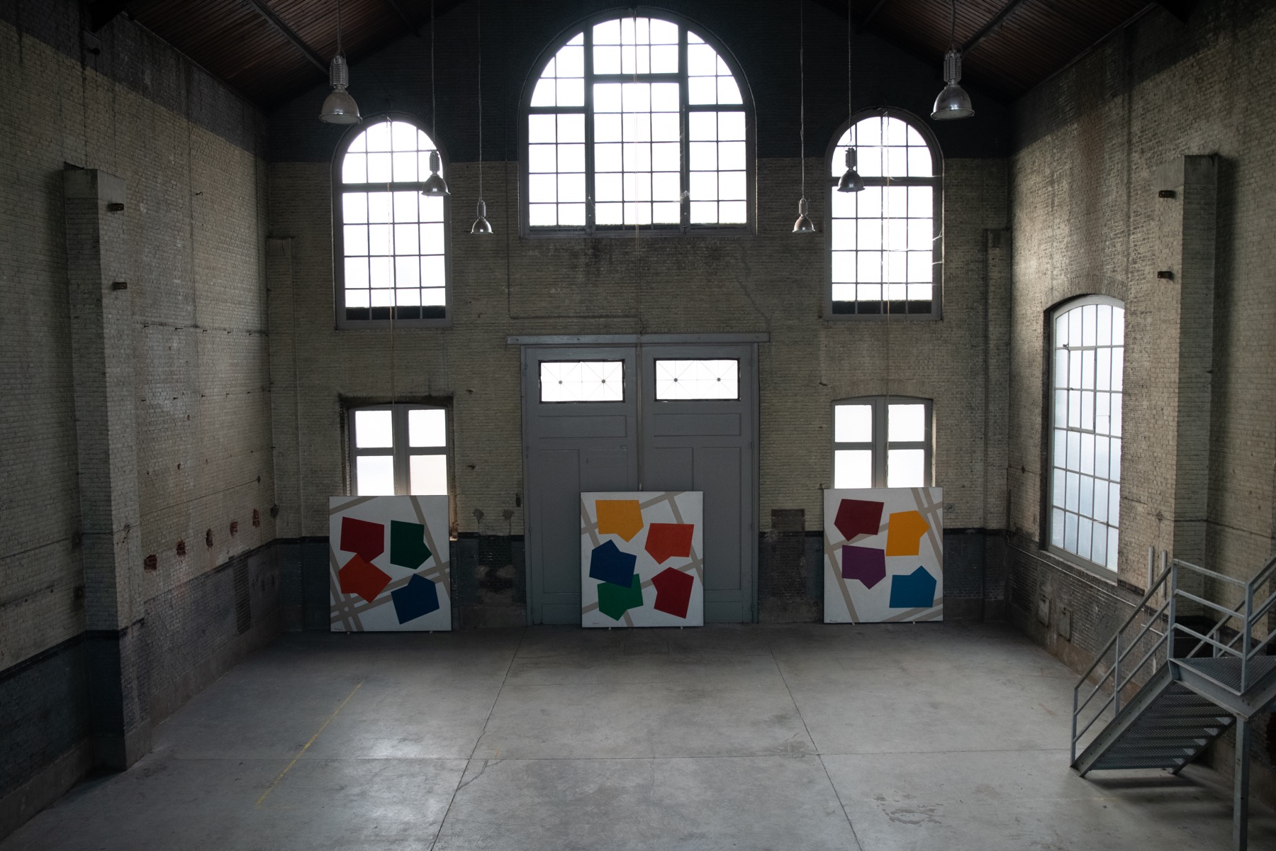 Late twentieth century abstract art by Rene Roche