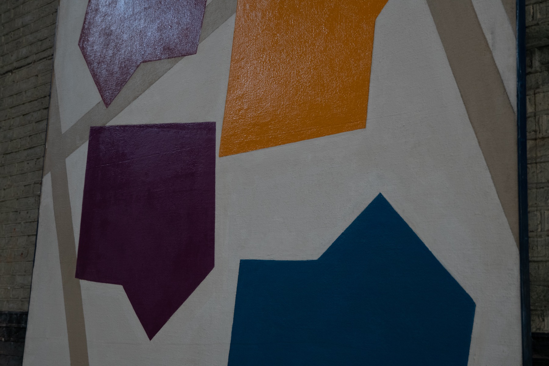Late twentieth century abstract art by Rene Roche