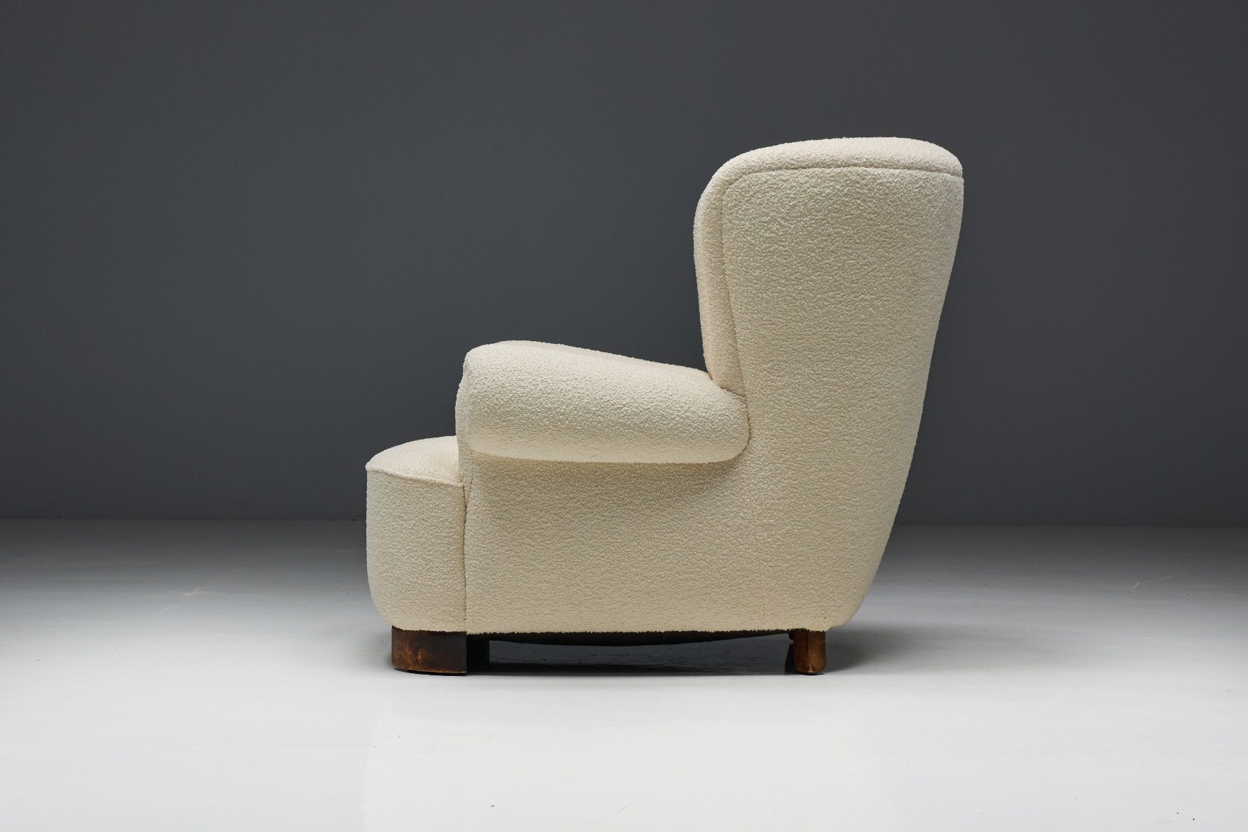 Mid century modern armchair in Flemming Lassen style