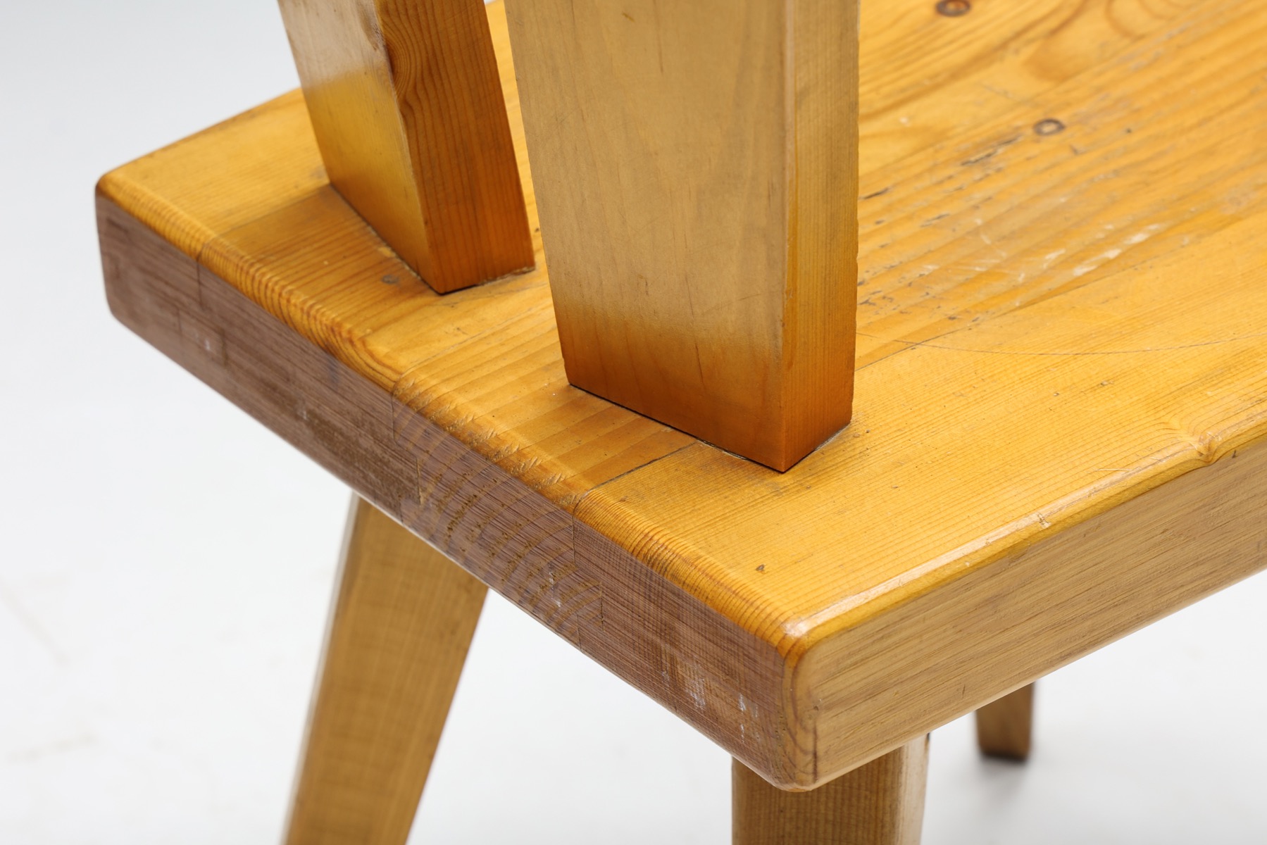 Set of dining chairs by Charlotte Perriand and Christian Durupt design