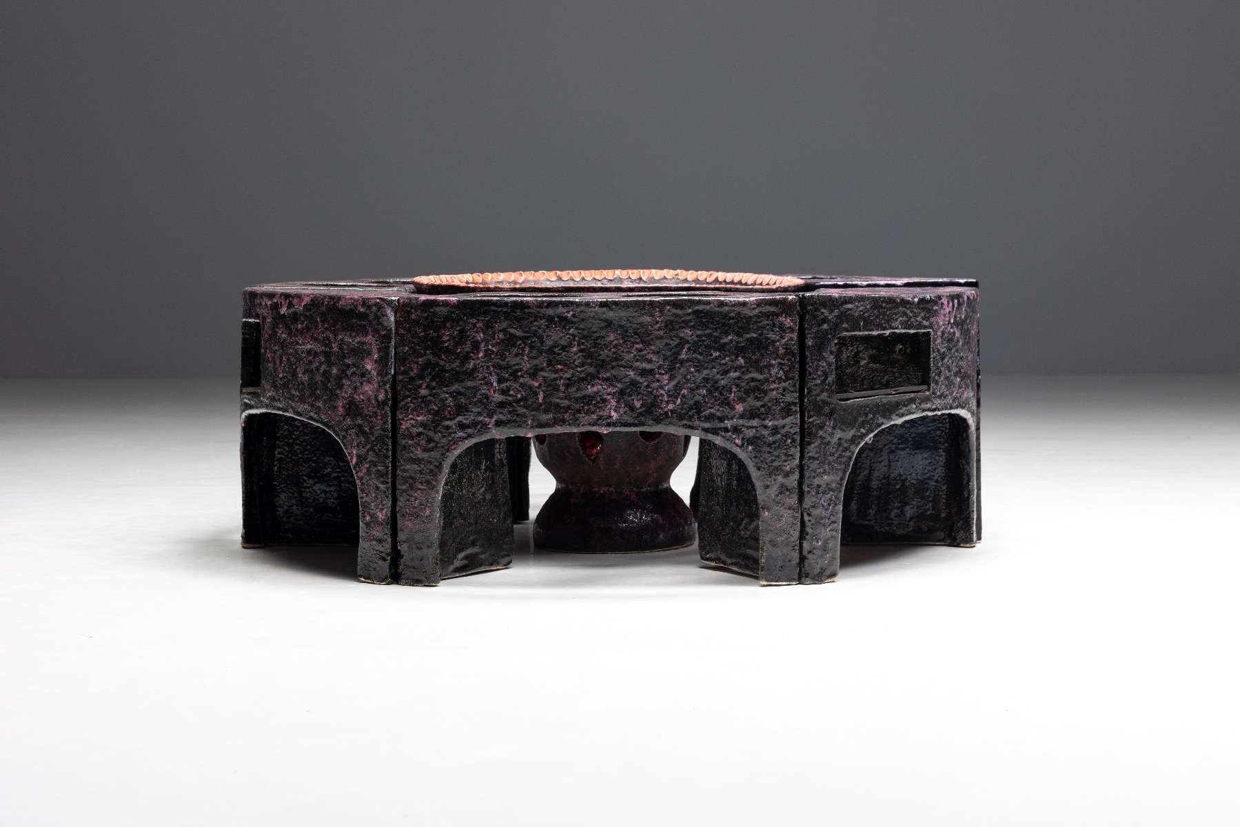Mid century Vallauris ceramic furniture