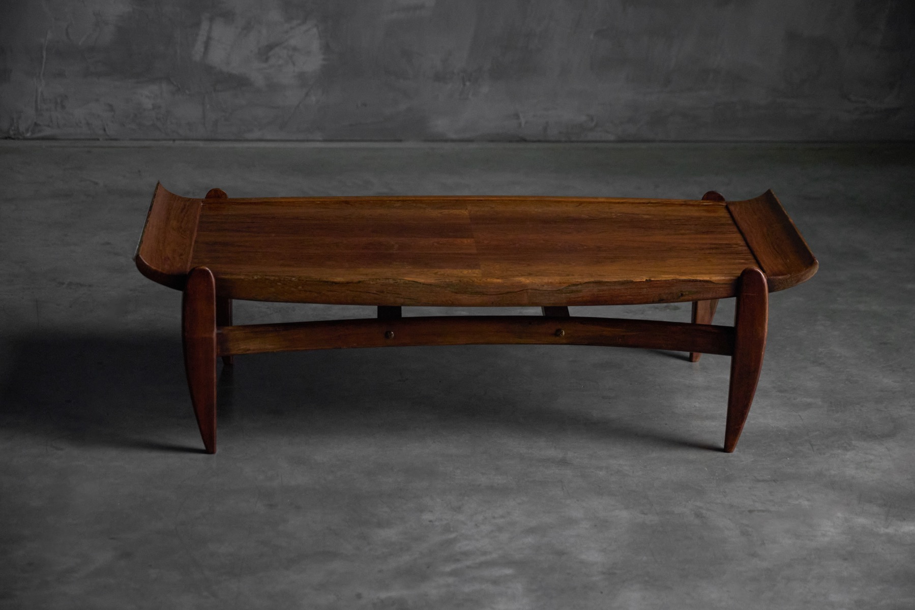 Brazilian modern design coffee table by Jean Gillon