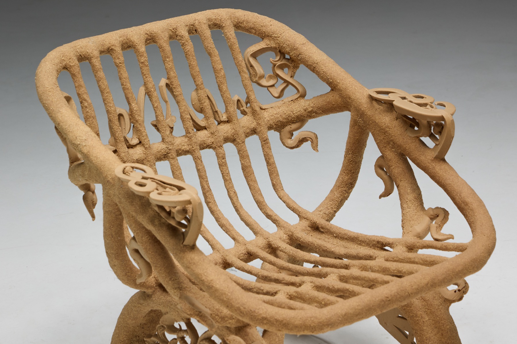Conceptual lounge chair designed in 2020 by Schimmel and Schweikle