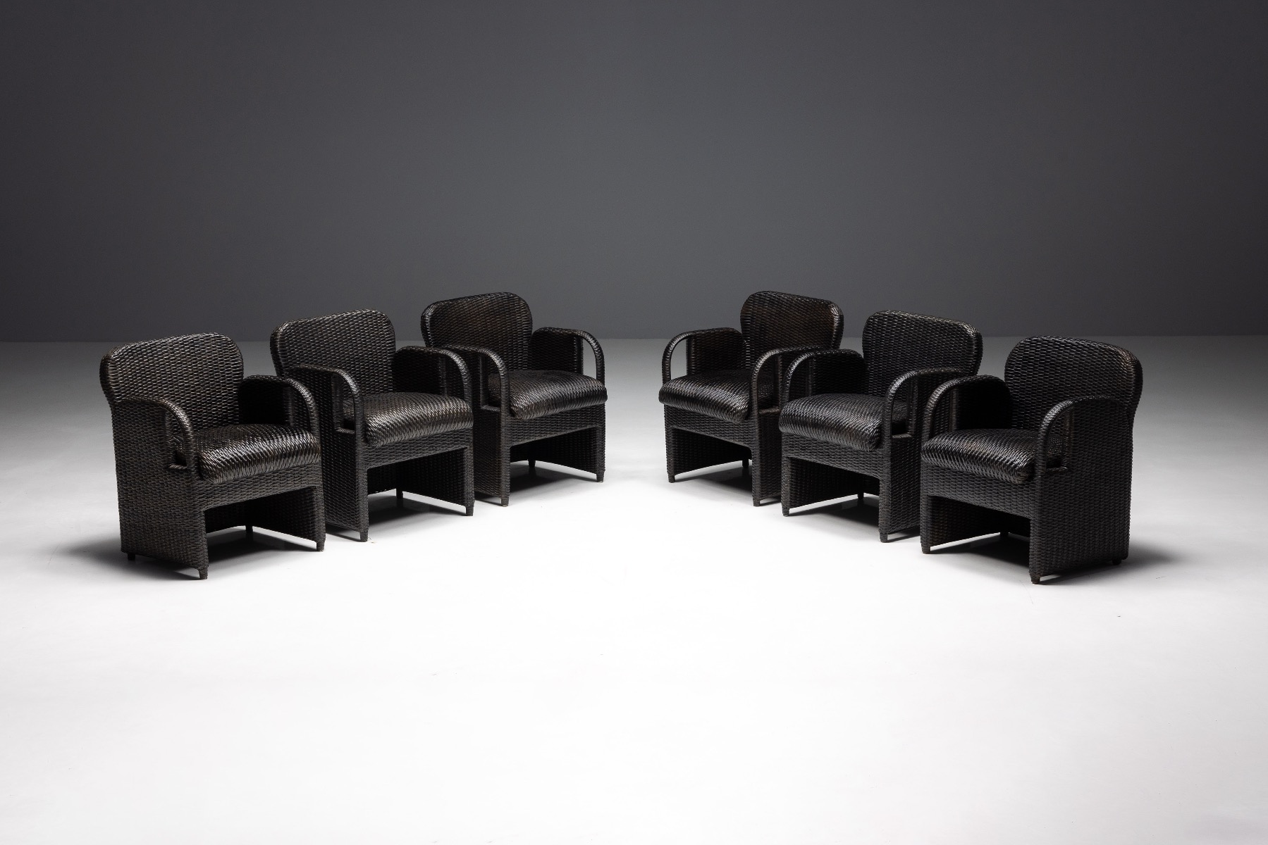 Modern Tlinkit armchairs from 1990s design