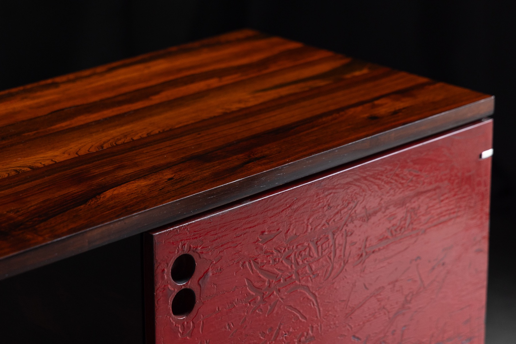 Modular wooden credenza Credenza Componível from the 1960s