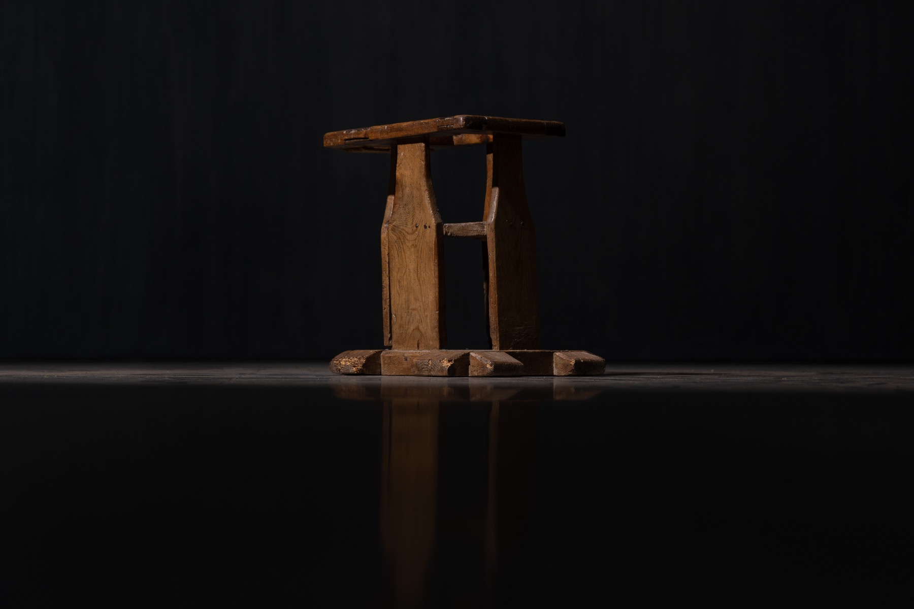 Primitive handcrafted functional object from the 1800s