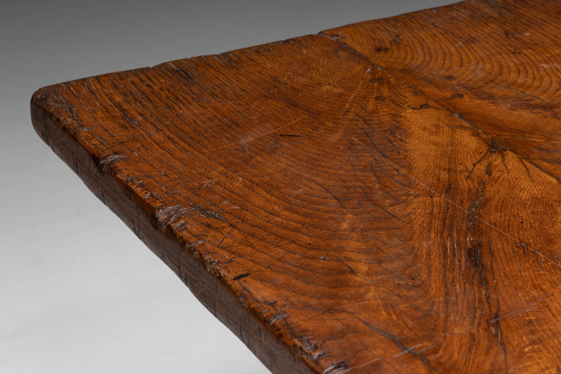 Primitive rural dining table 19th century
