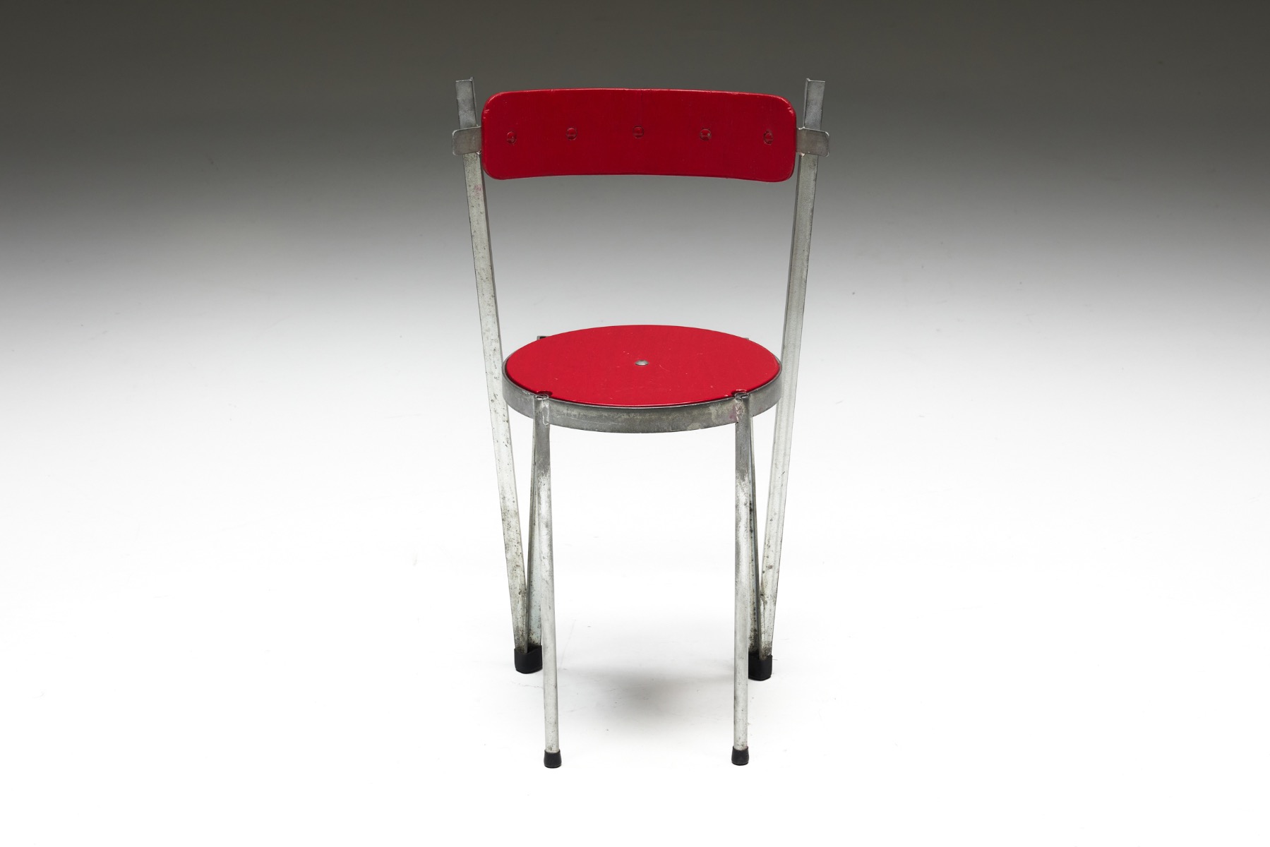 Retro industrial chair from the 1940s style