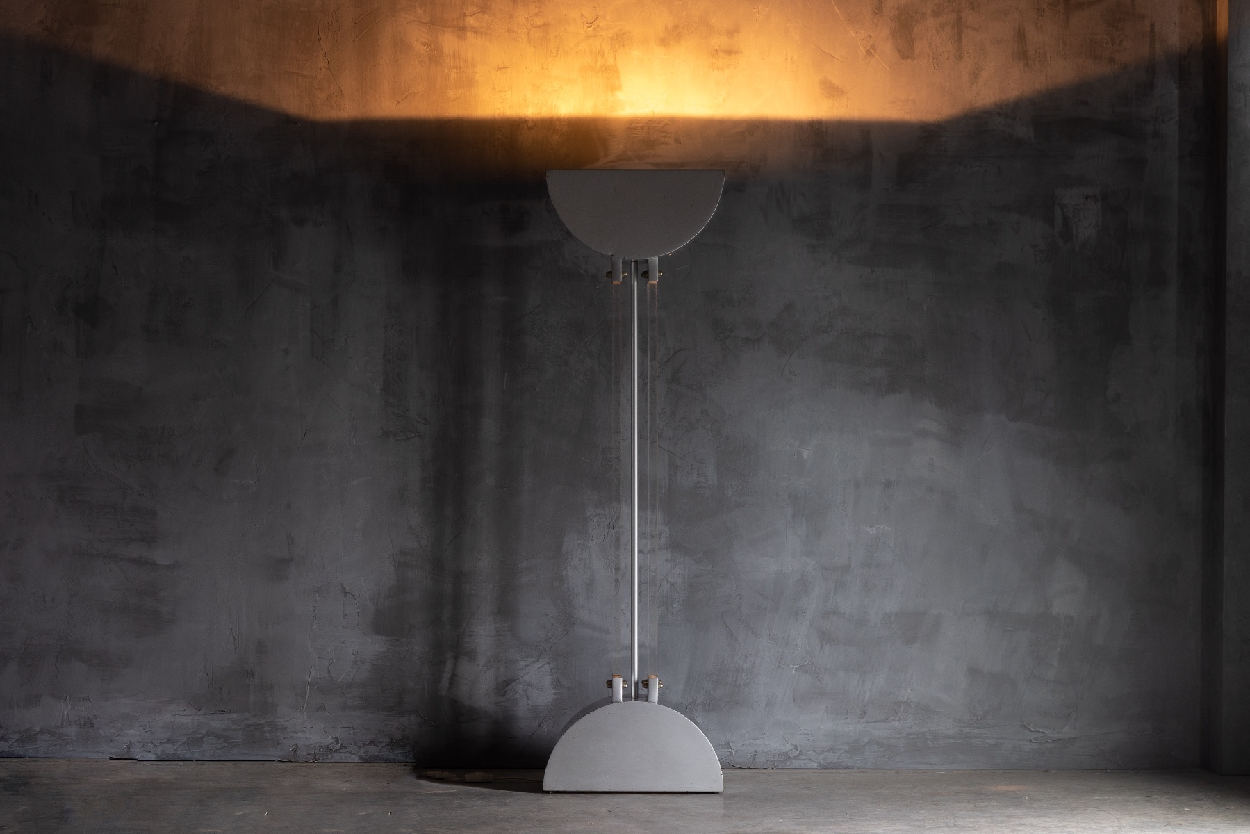 Retro postmodern floor lamp from the 1970s style
