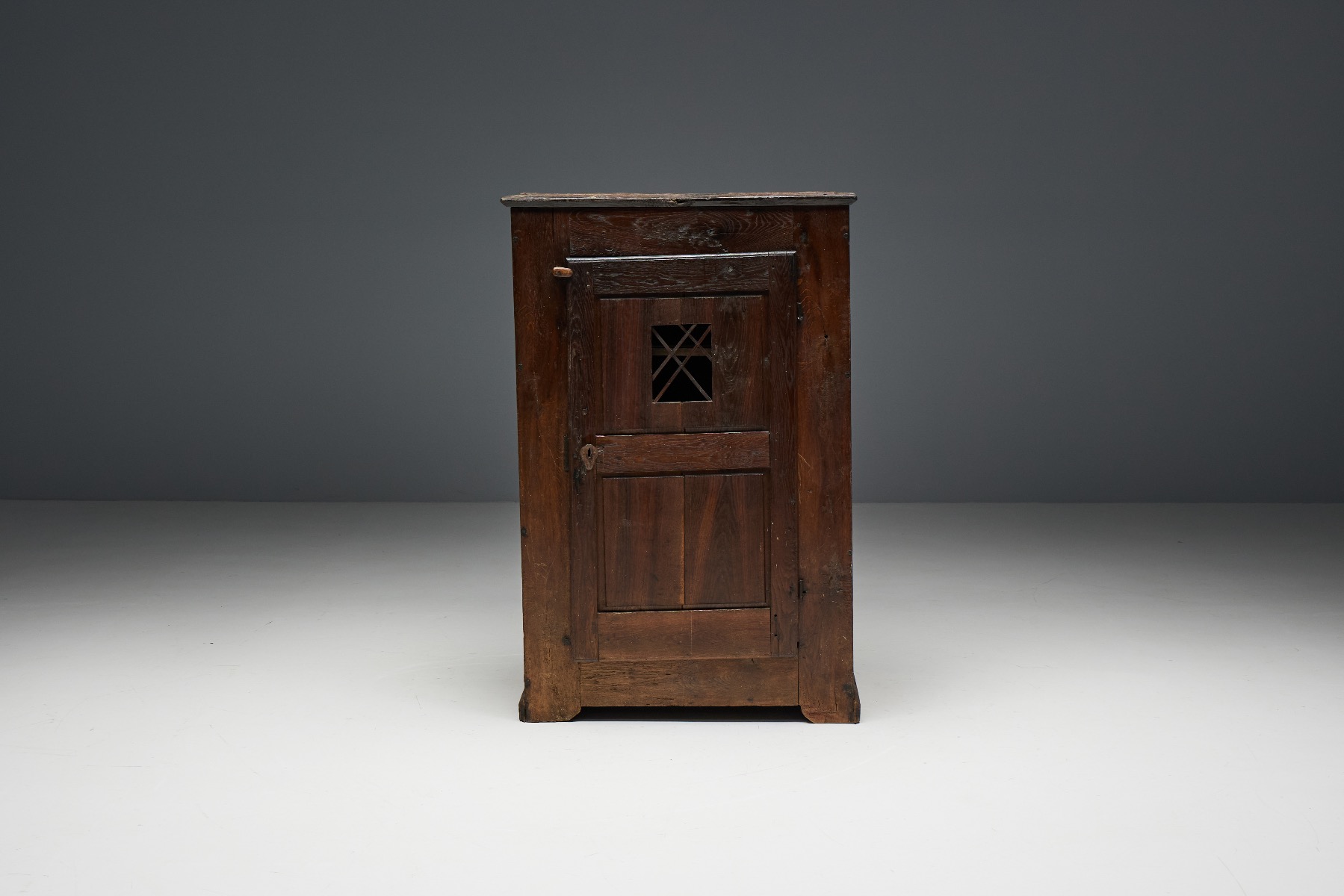 Vernacular 19th century wood cupboard