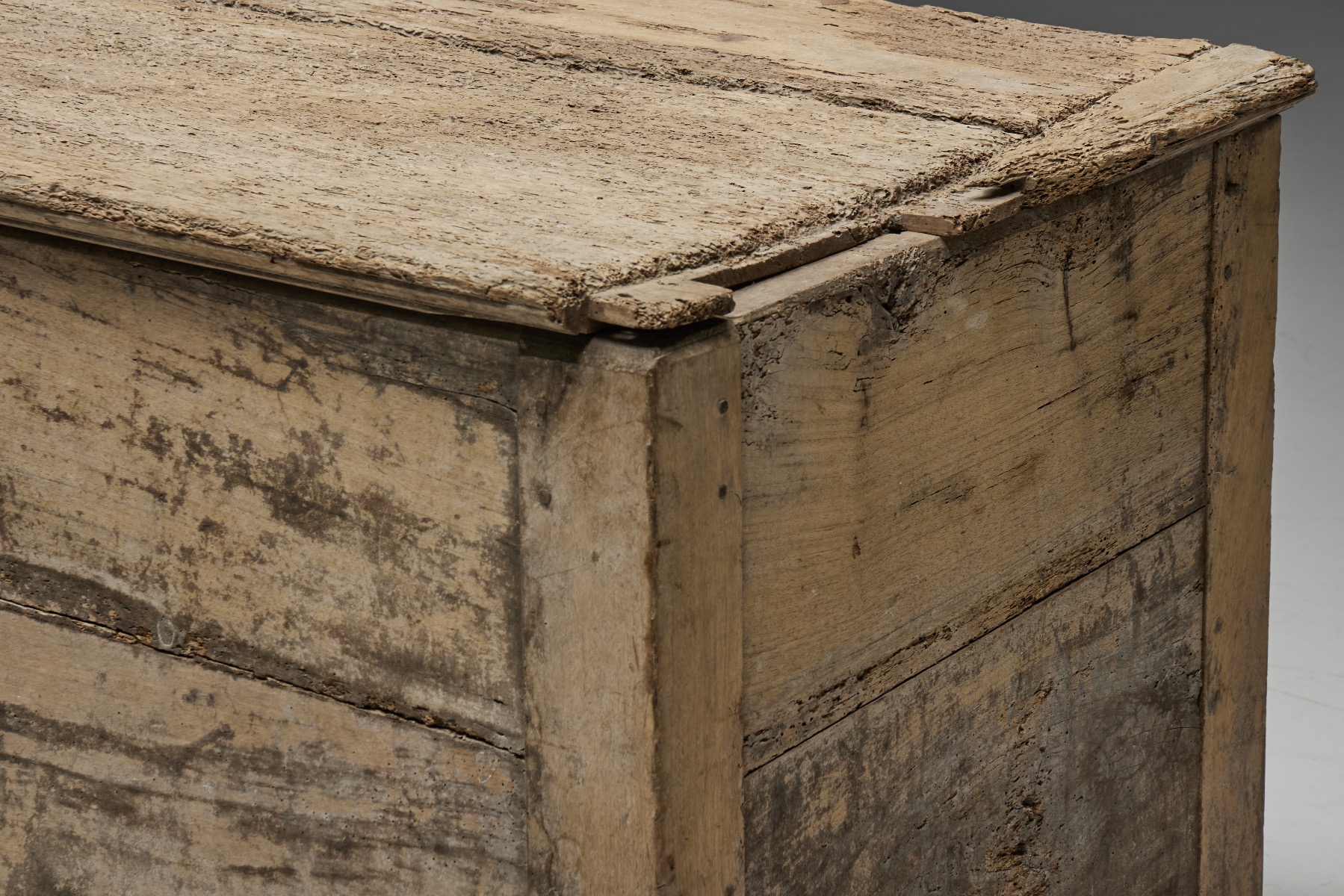 Vernacular rural blanket chest 19th century