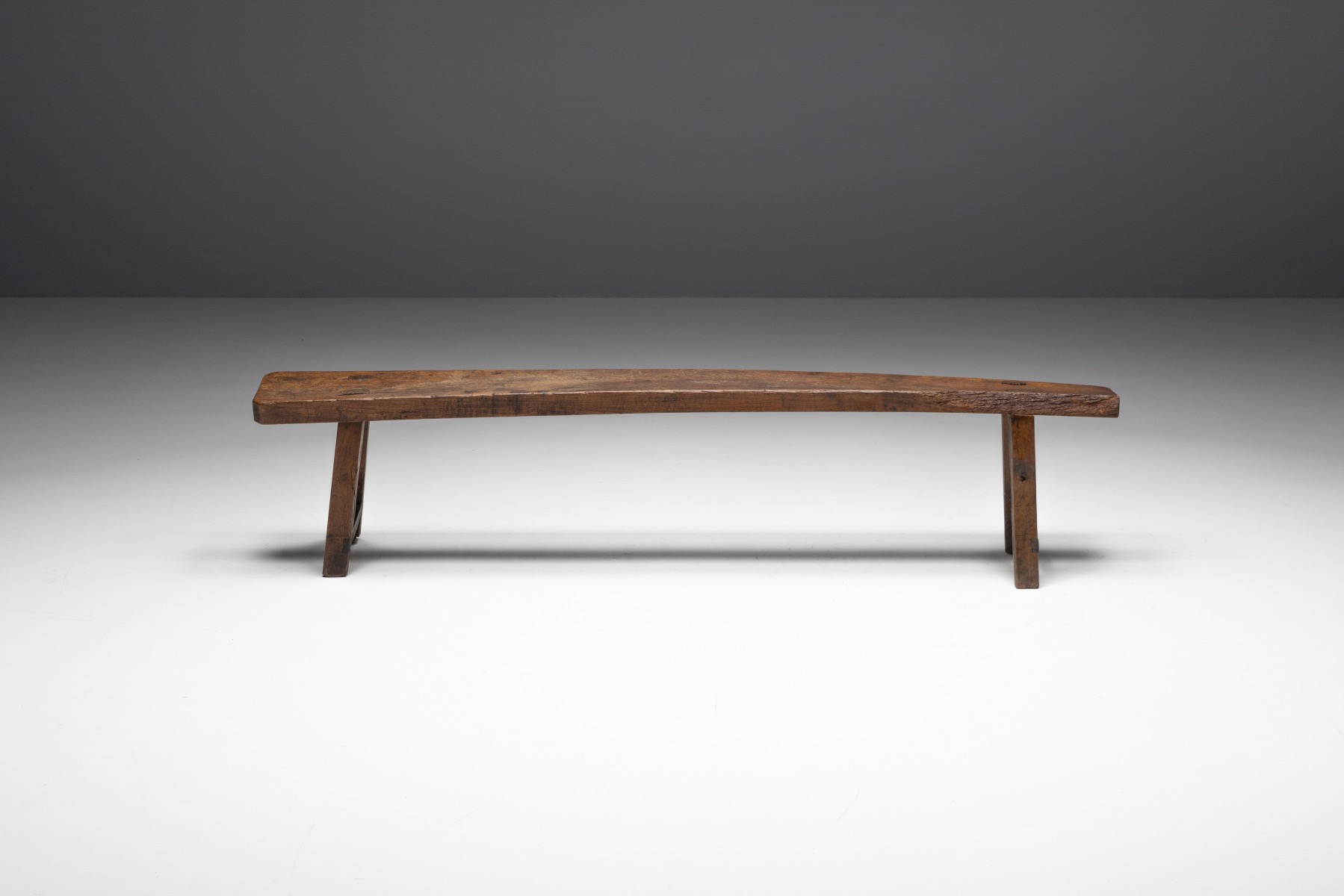 Vernacular wabi sabi benches 19th century
