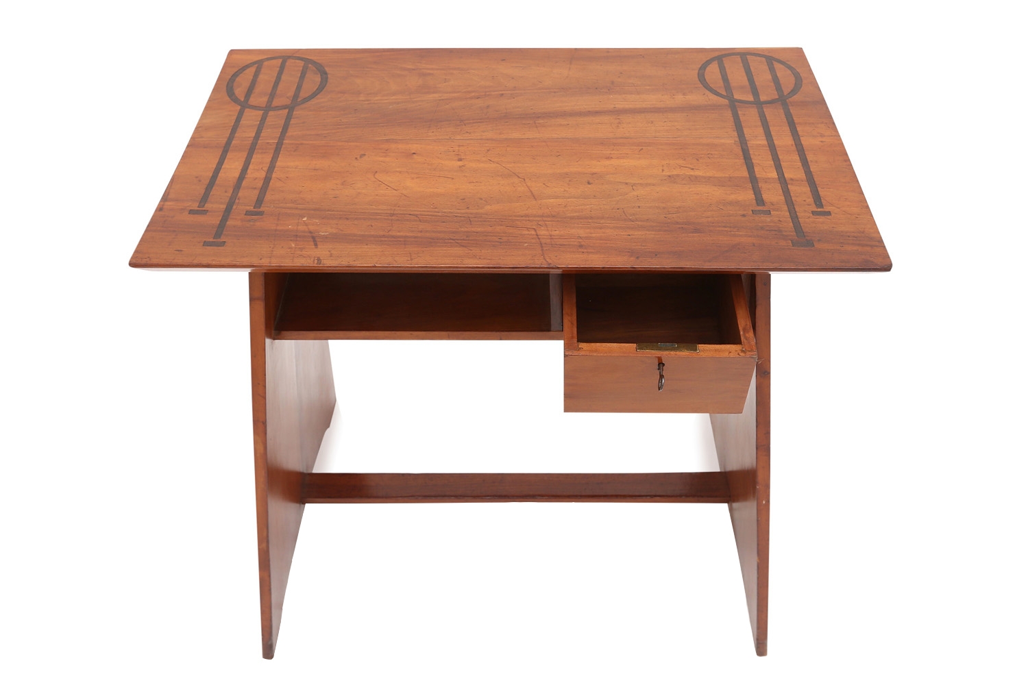 Italian Walnut Desk - 1950s
