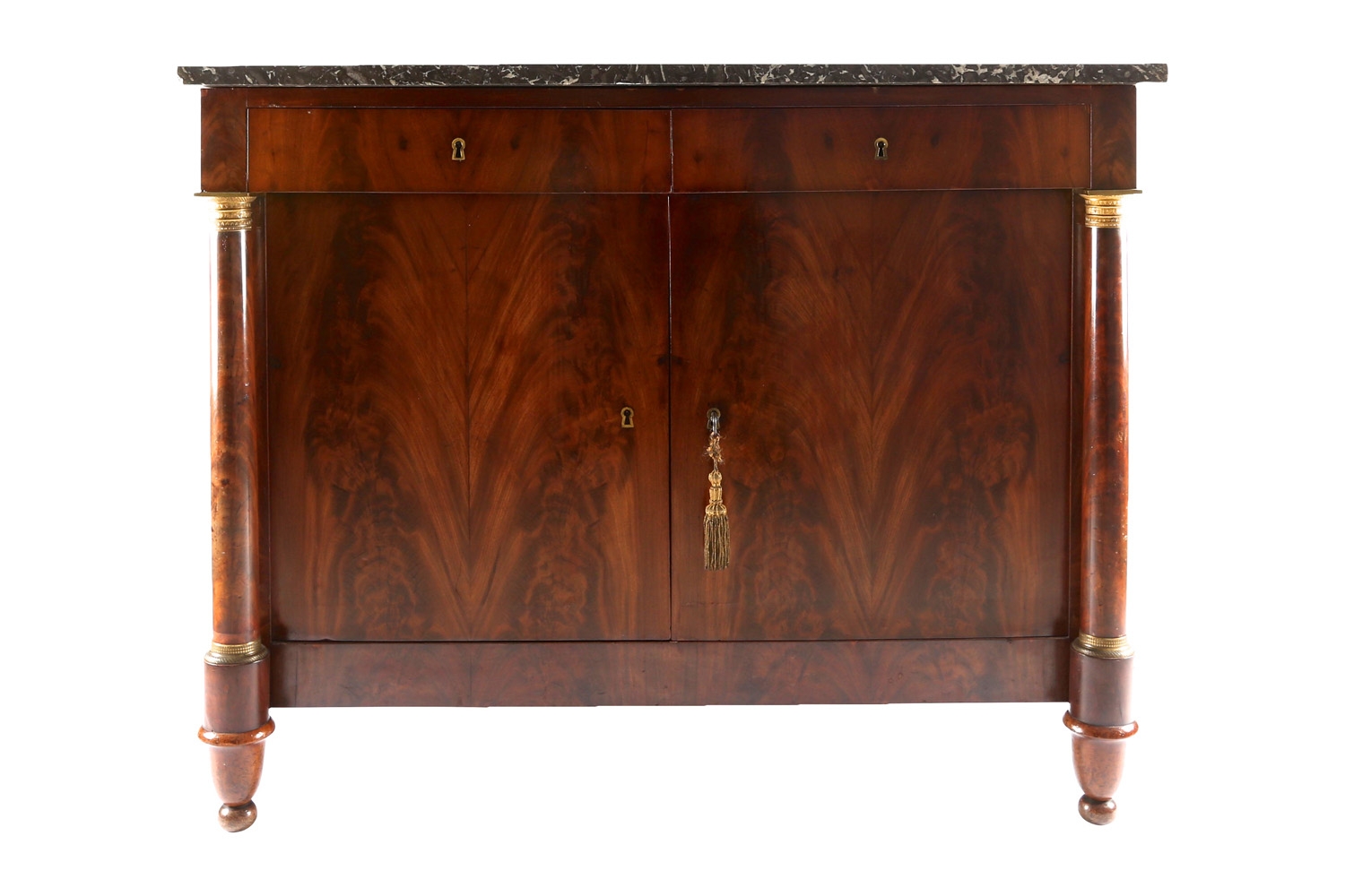 French Empire Walnut Chest - 1810s