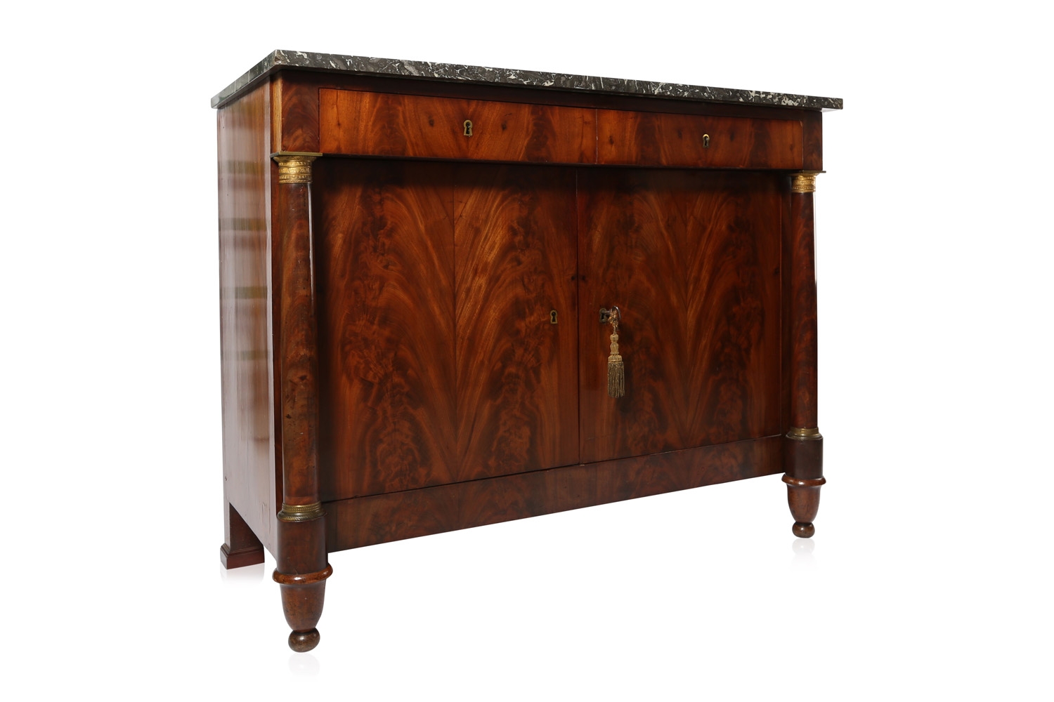 French Empire Walnut Chest - 1810s