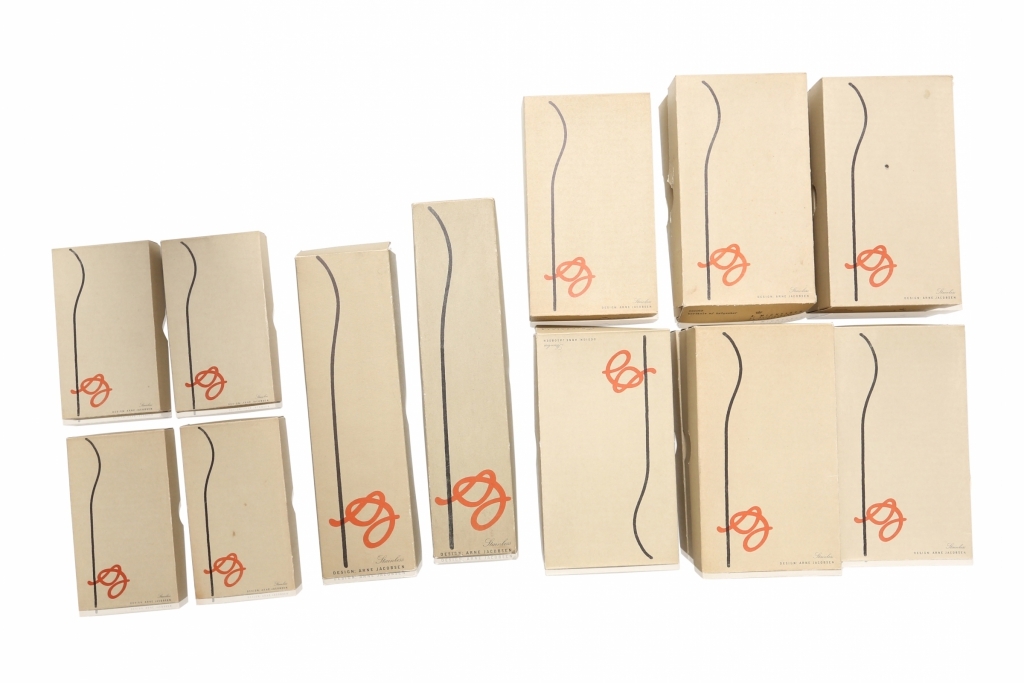 Rare Arne Jacobsen Cutlery For Georg Jensen - 1957 