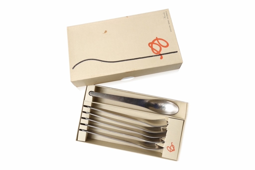 Rare Arne Jacobsen Cutlery For Georg Jensen - 1957 