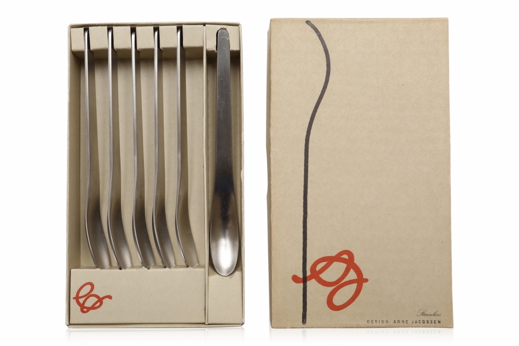 Rare Arne Jacobsen Cutlery For Georg Jensen - 1957 