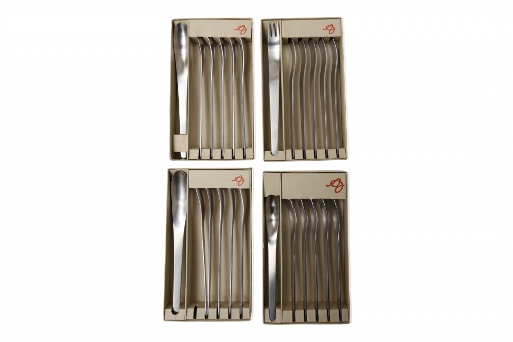 Rare Arne Jacobsen Cutlery For Georg Jensen - 1957 