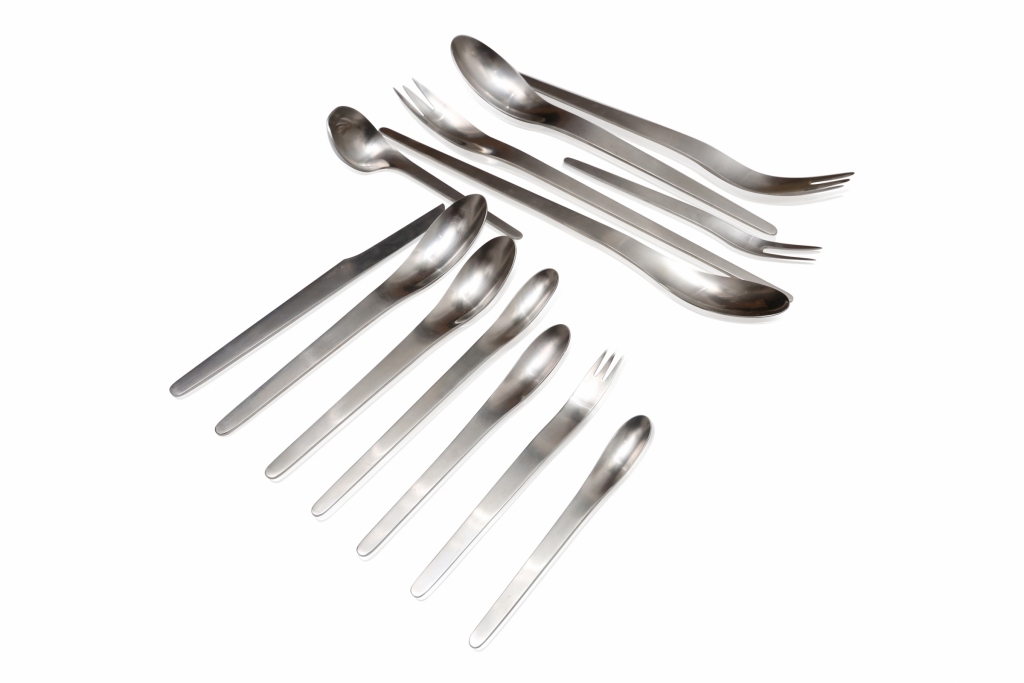 Rare Arne Jacobsen Cutlery For Georg Jensen - 1957 