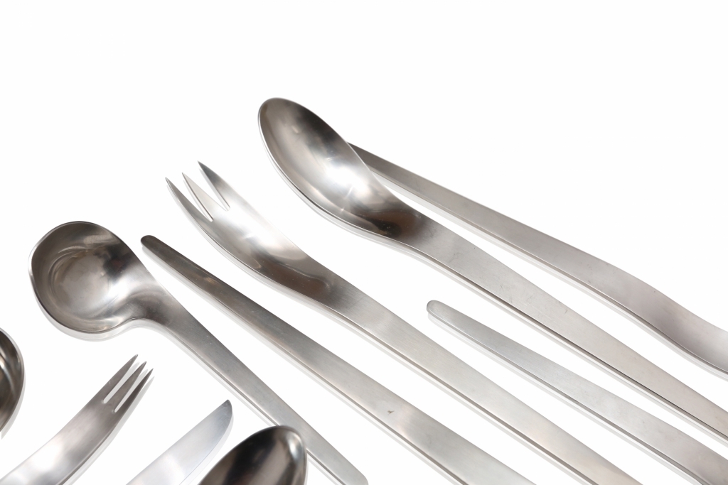 Rare Arne Jacobsen Cutlery For Georg Jensen - 1957 