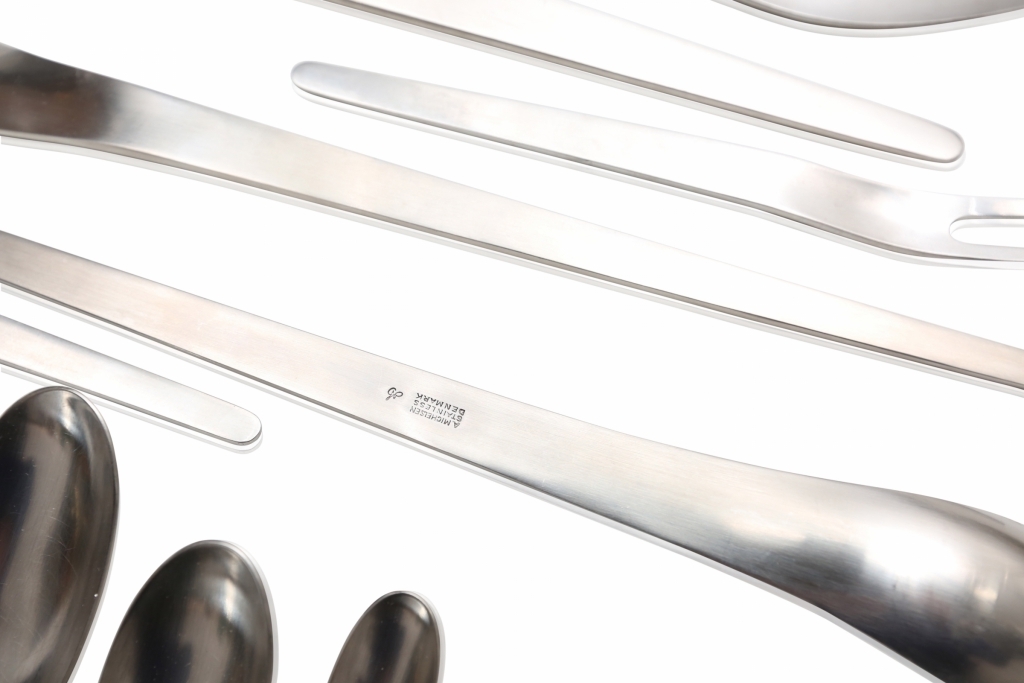 Rare Arne Jacobsen Cutlery For Georg Jensen - 1957 