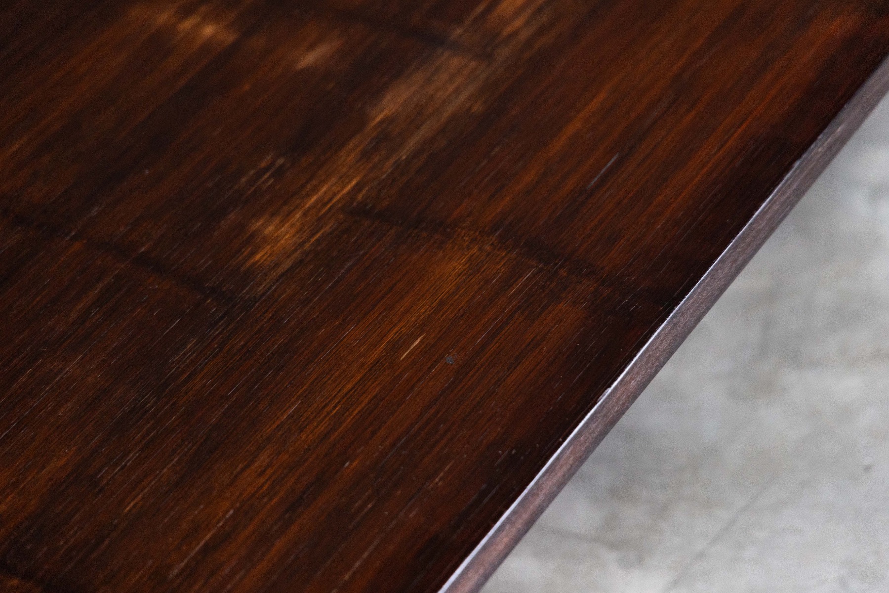 Statement brutalist living room table with sculpted details