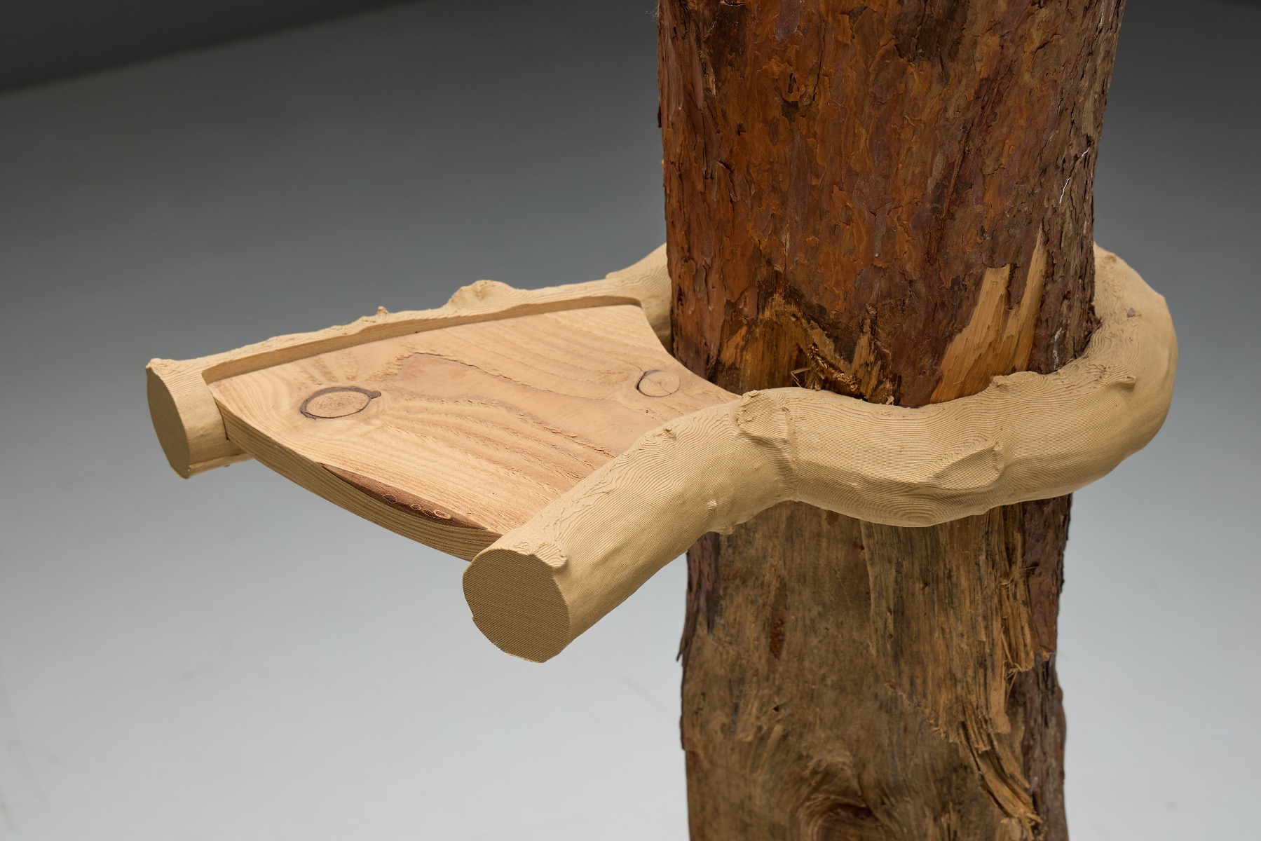 Conceptual wall mounted shelf by Schimmel and Schweikle