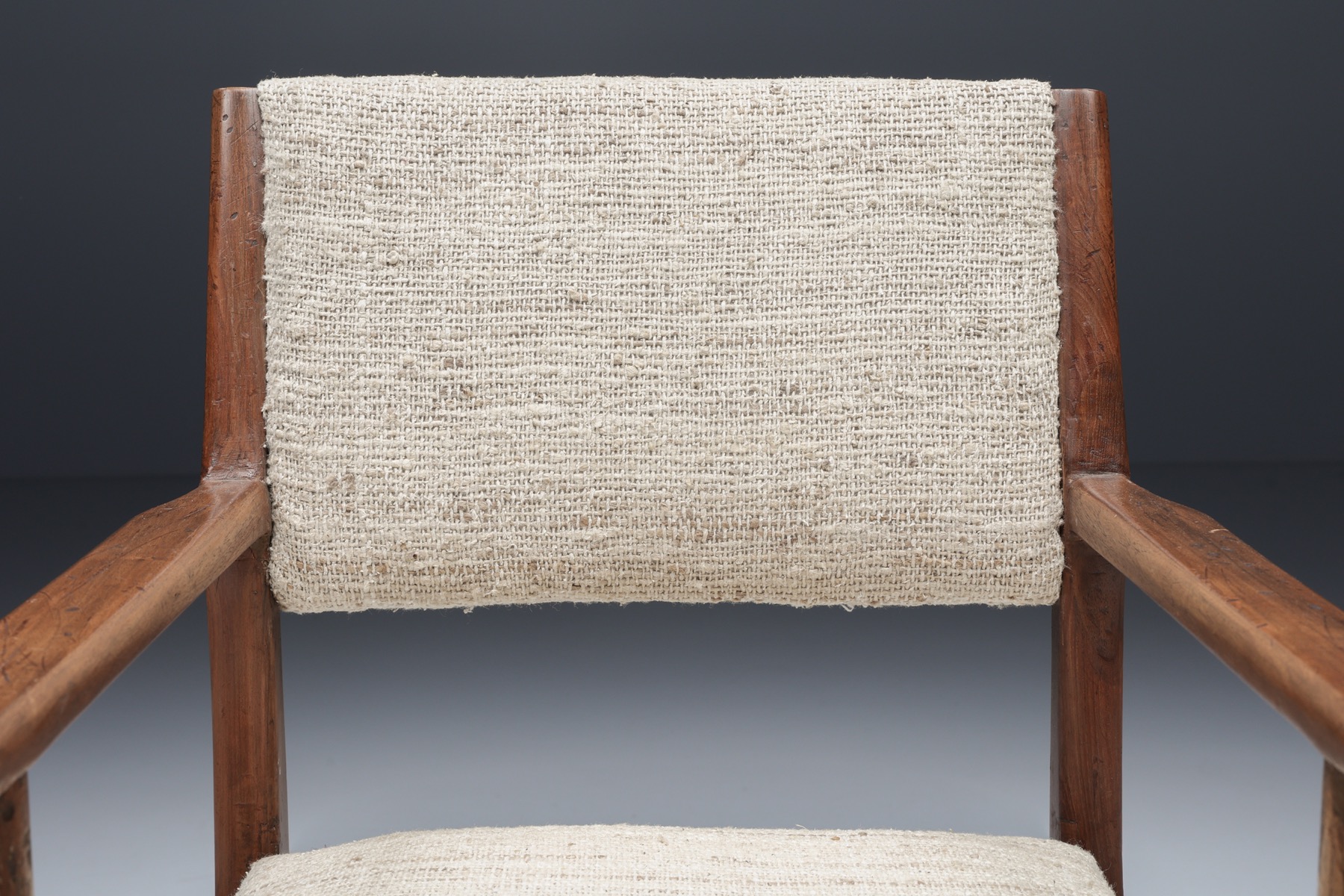 Pierre Jeanneret Chandigarh PSA CC 315 166 armchair from the 1950s