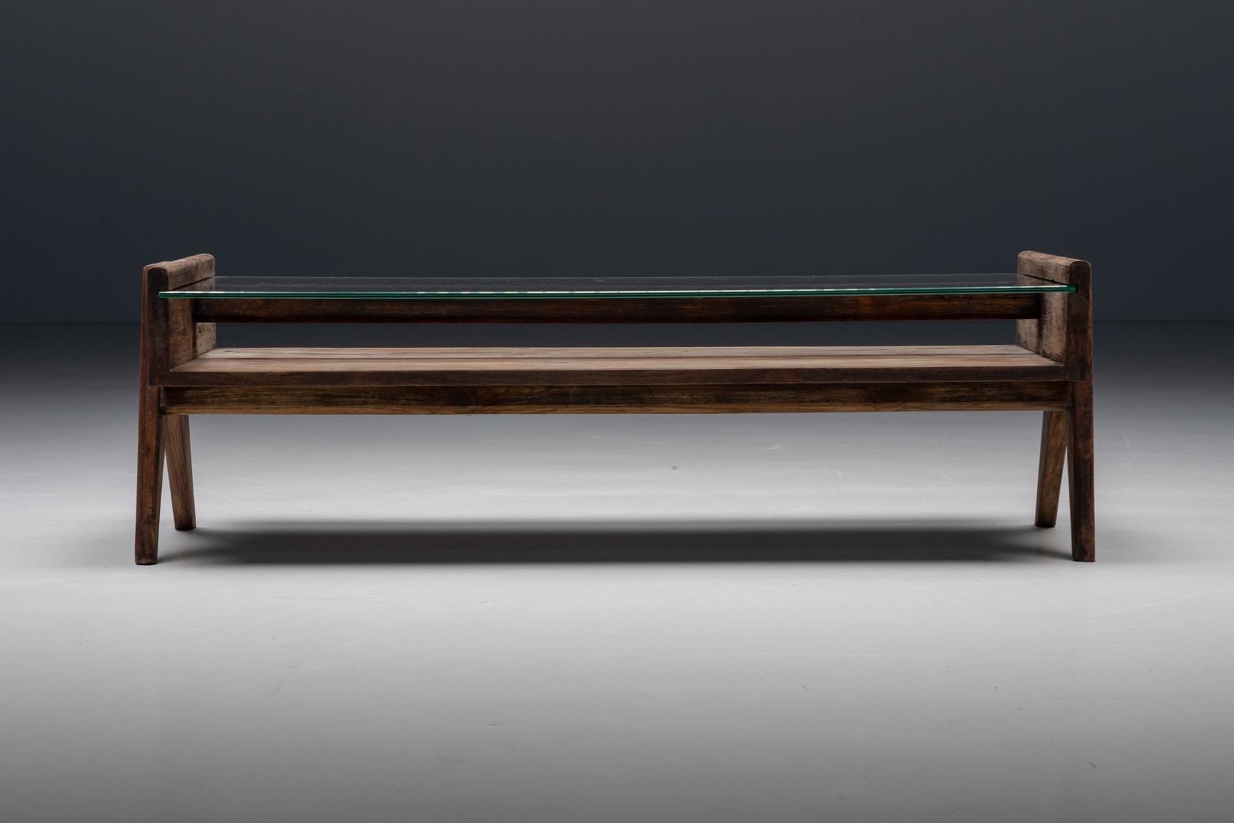 Collectible Pierre Jeanneret coffee table PJ TB 05 A