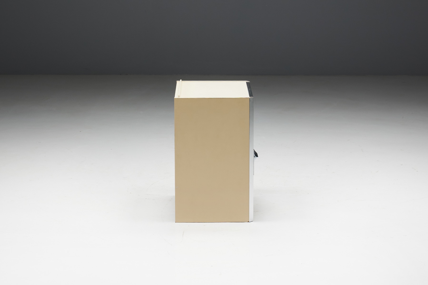 Collectible bedside table by Raymond Loewy from the 1960s