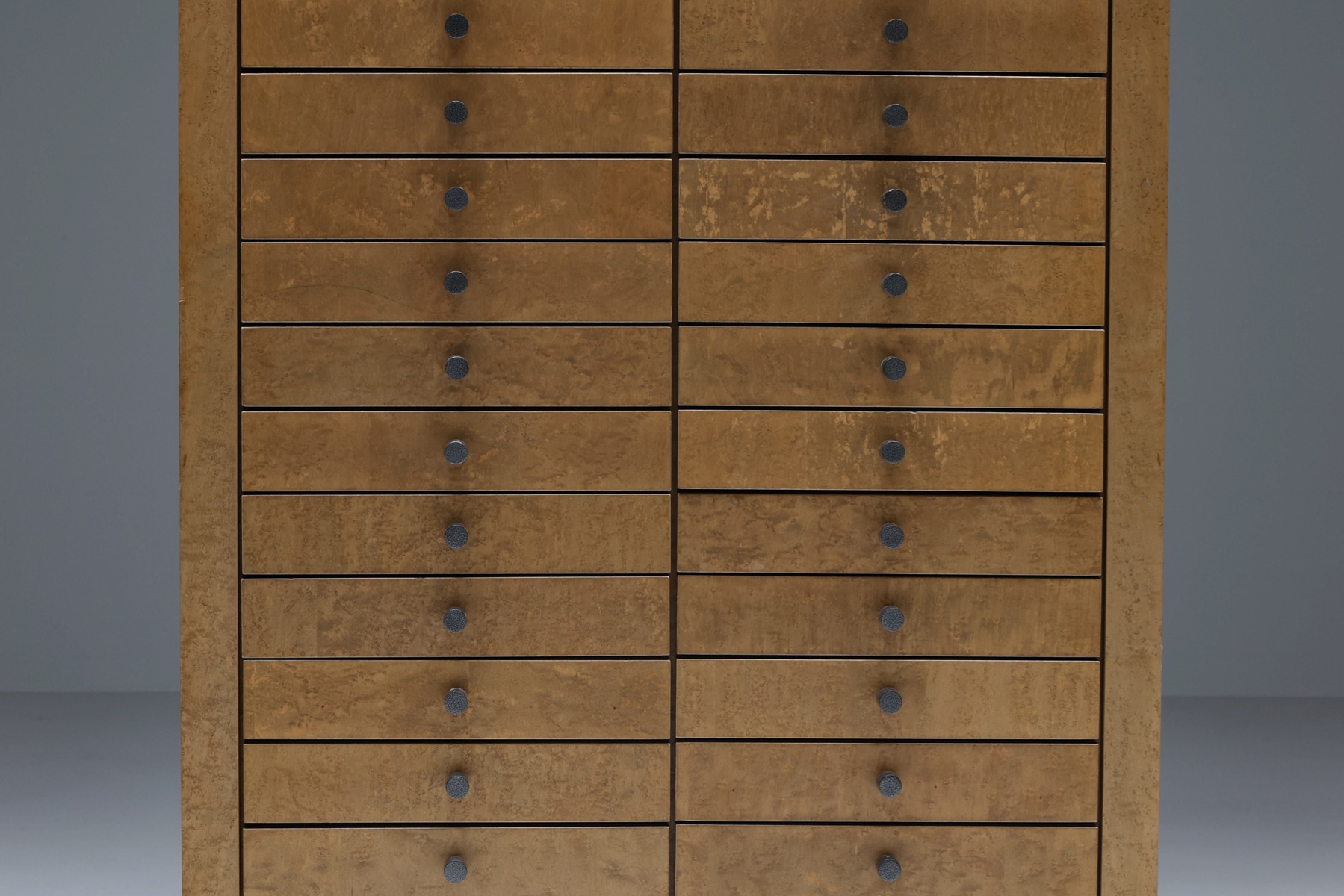 Collectible Memphis cabinet by Frans van Praet