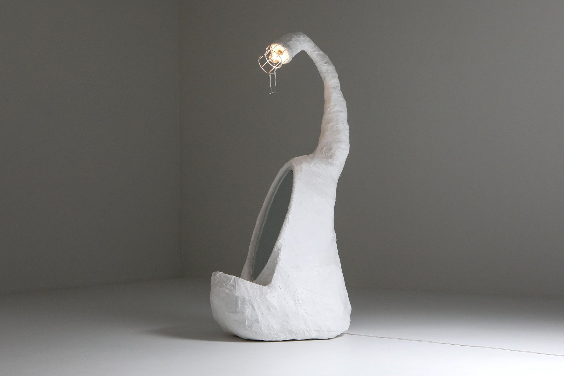 Collectible sculpture lamp by Decio for Everyday Gallery
