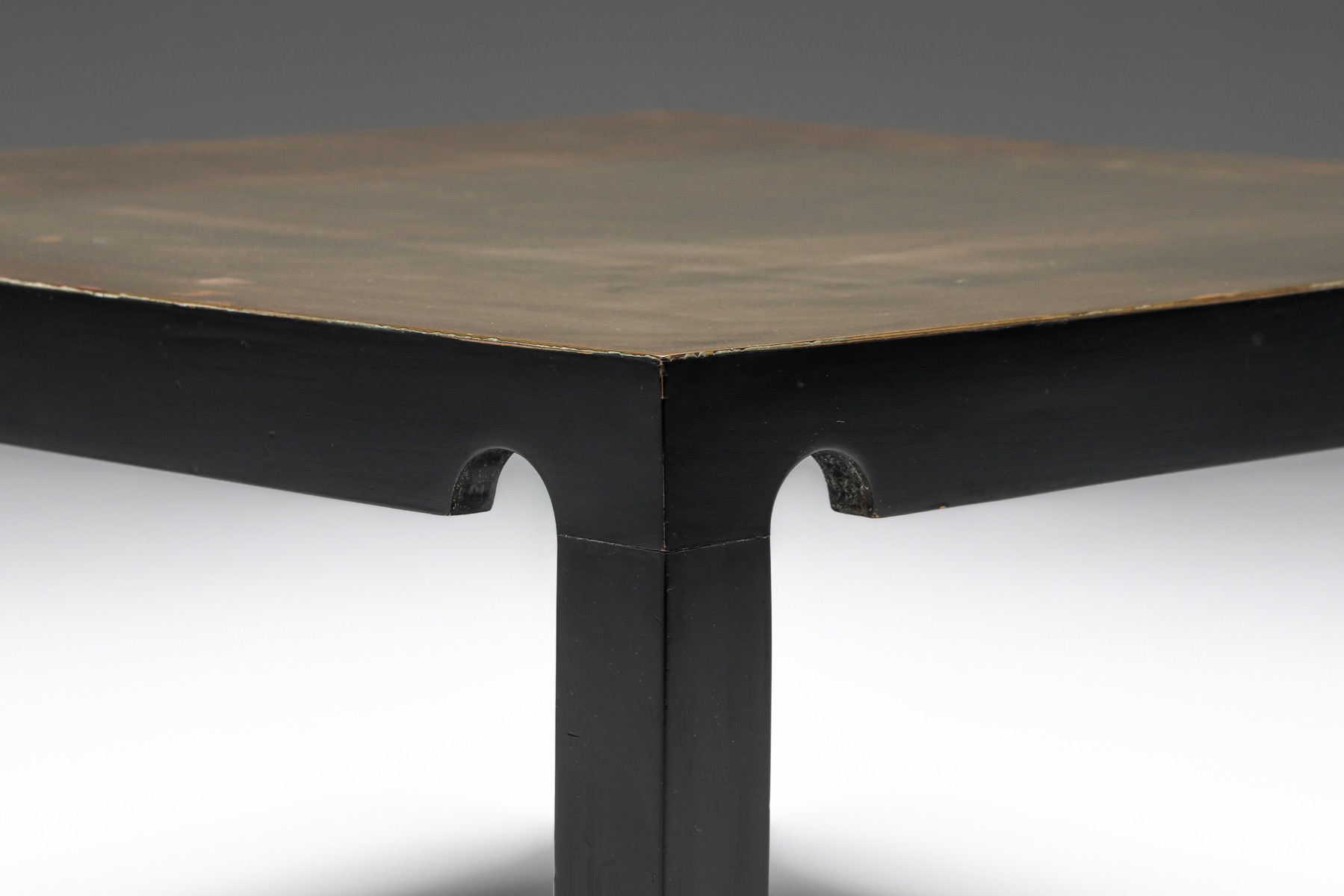 Collectible coffee table by Emiel Veranneman from the 1970s
