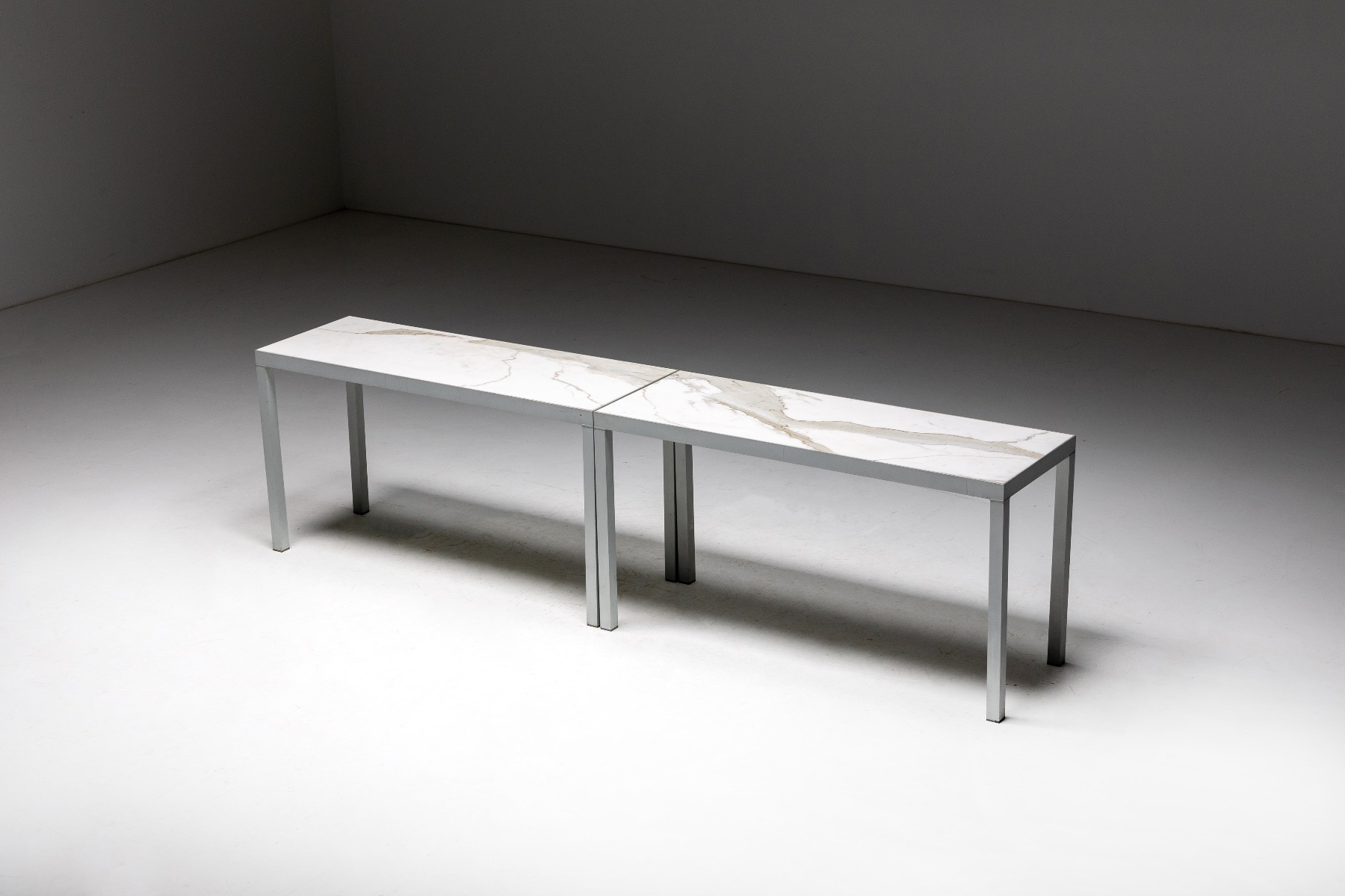 Contemporary Philippe Starck console table in marble