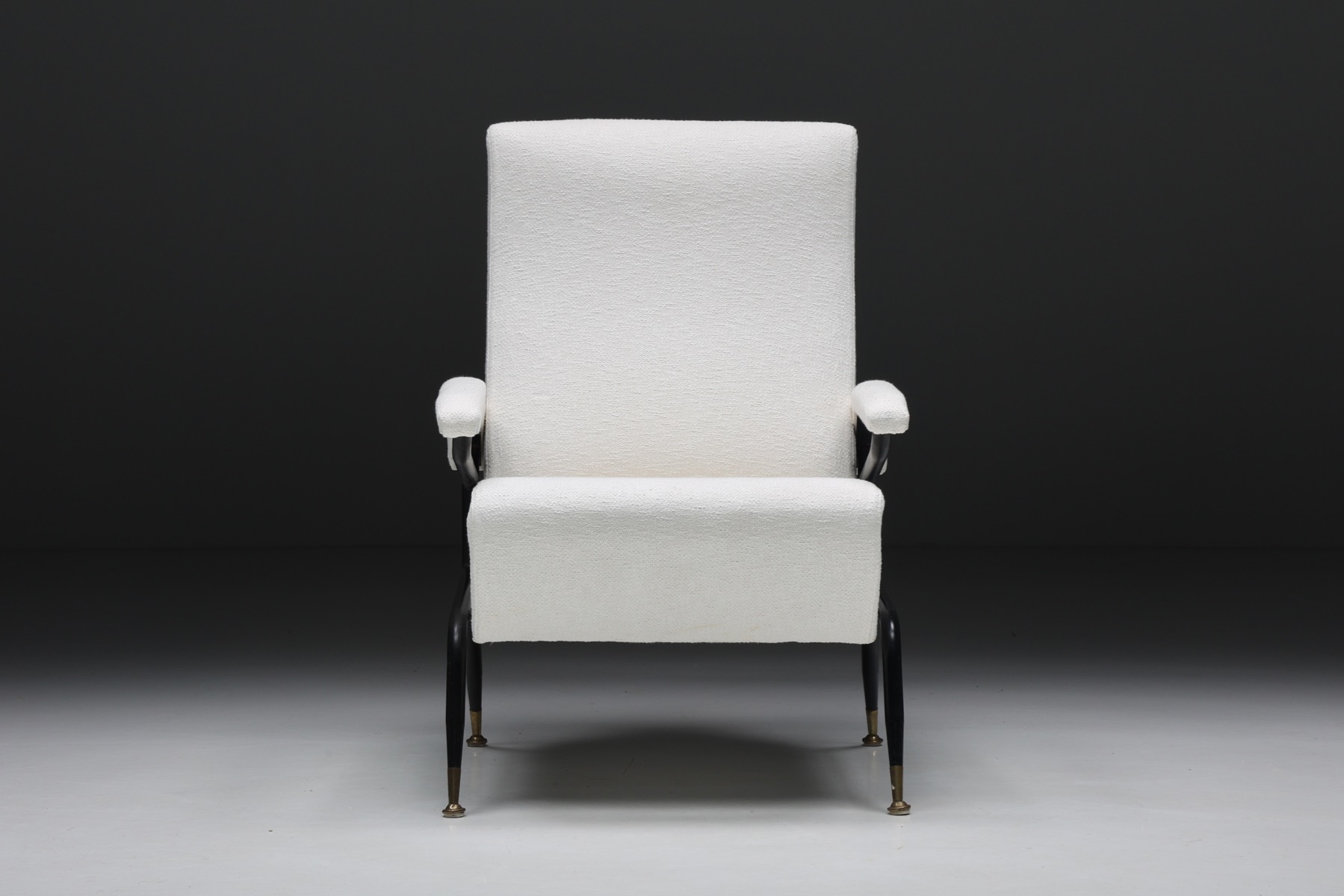 Designer armchairs in Wim Rietveld style from the 1970s