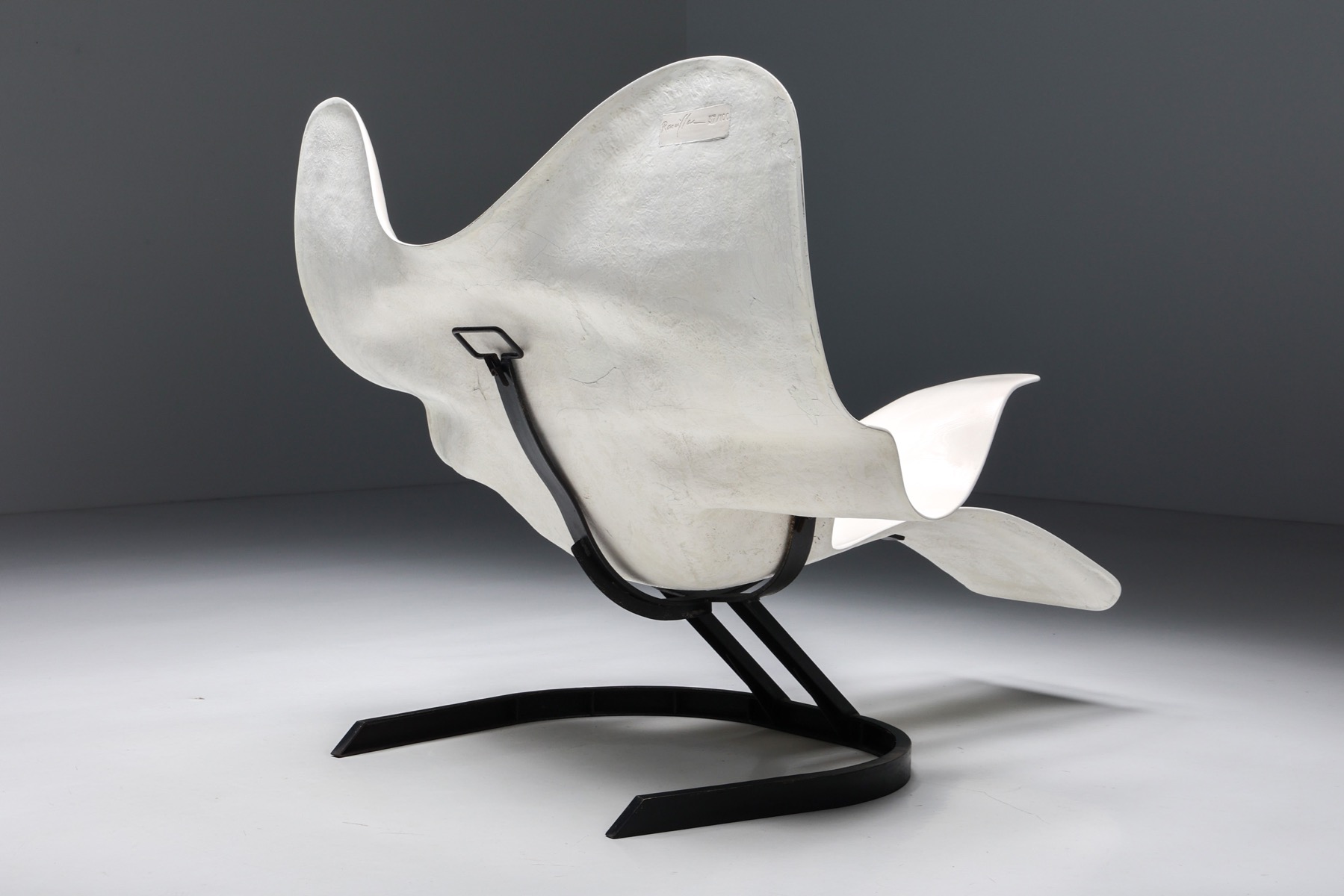 Designer chair by Bernard Rancillac elephant design