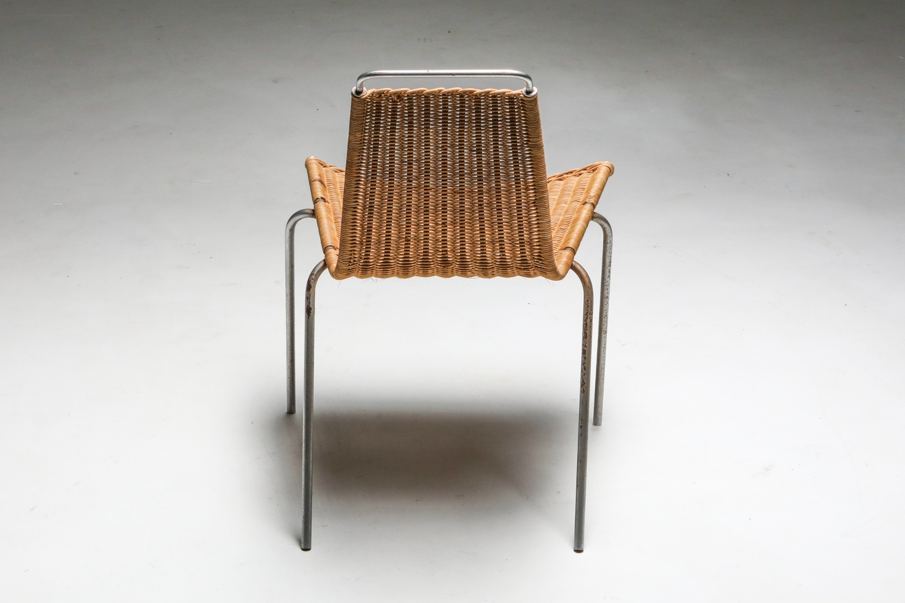 Designer PK1 chair by Poul Kjaerholm from the 1950s