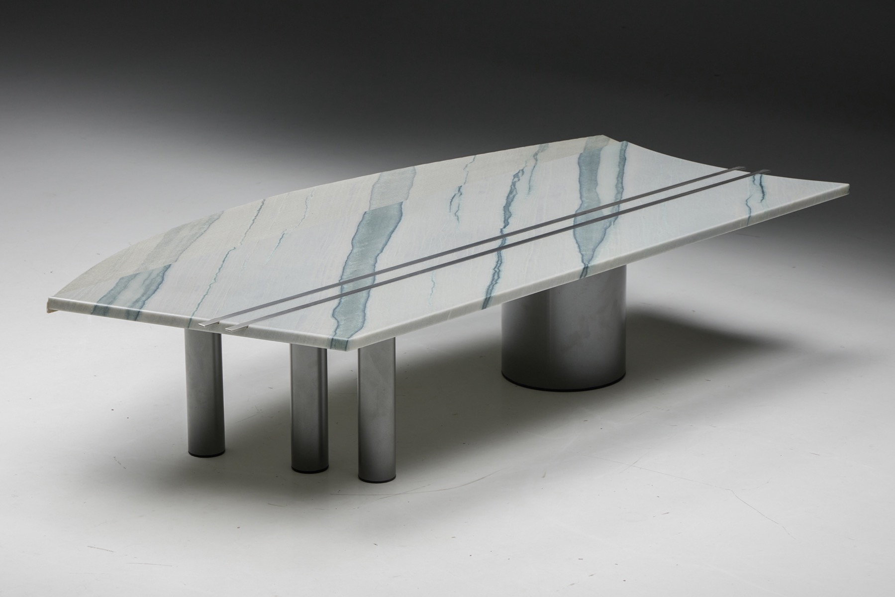 Designer marble coffee table by Pia Manu