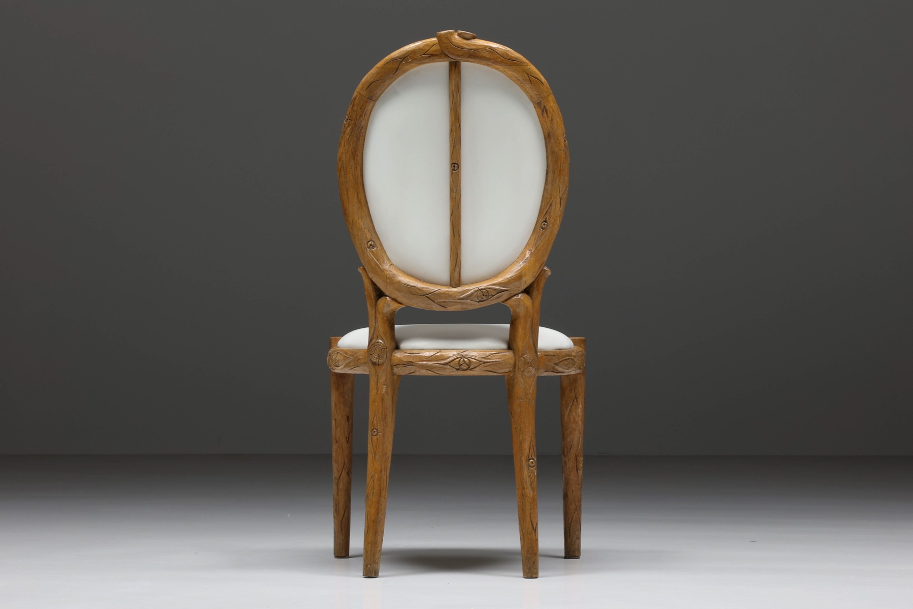 Designer dining chairs in Thonet style from the 1960s