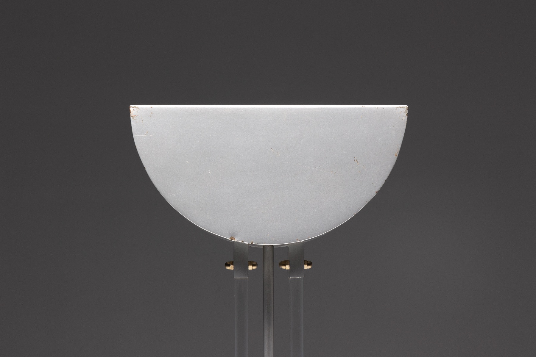 Designer floor lamp with Memphis industrial look