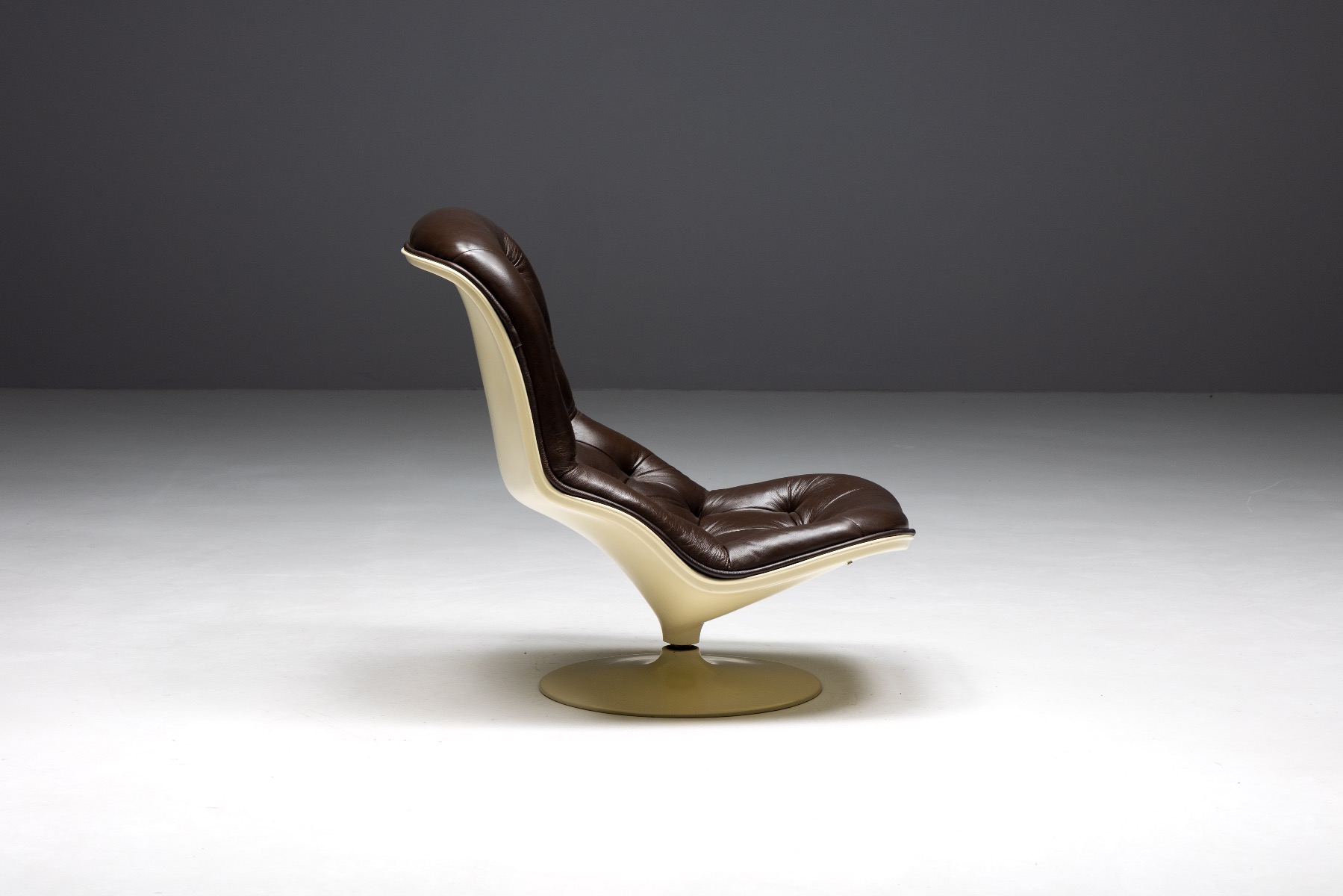 Designer lounge chair by Georges van Rijck from the 1970s