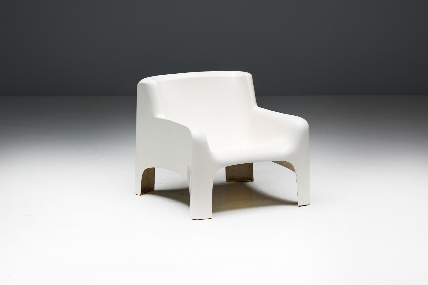 Designer lounge chairs by Carlo Bartoli from the 1960s